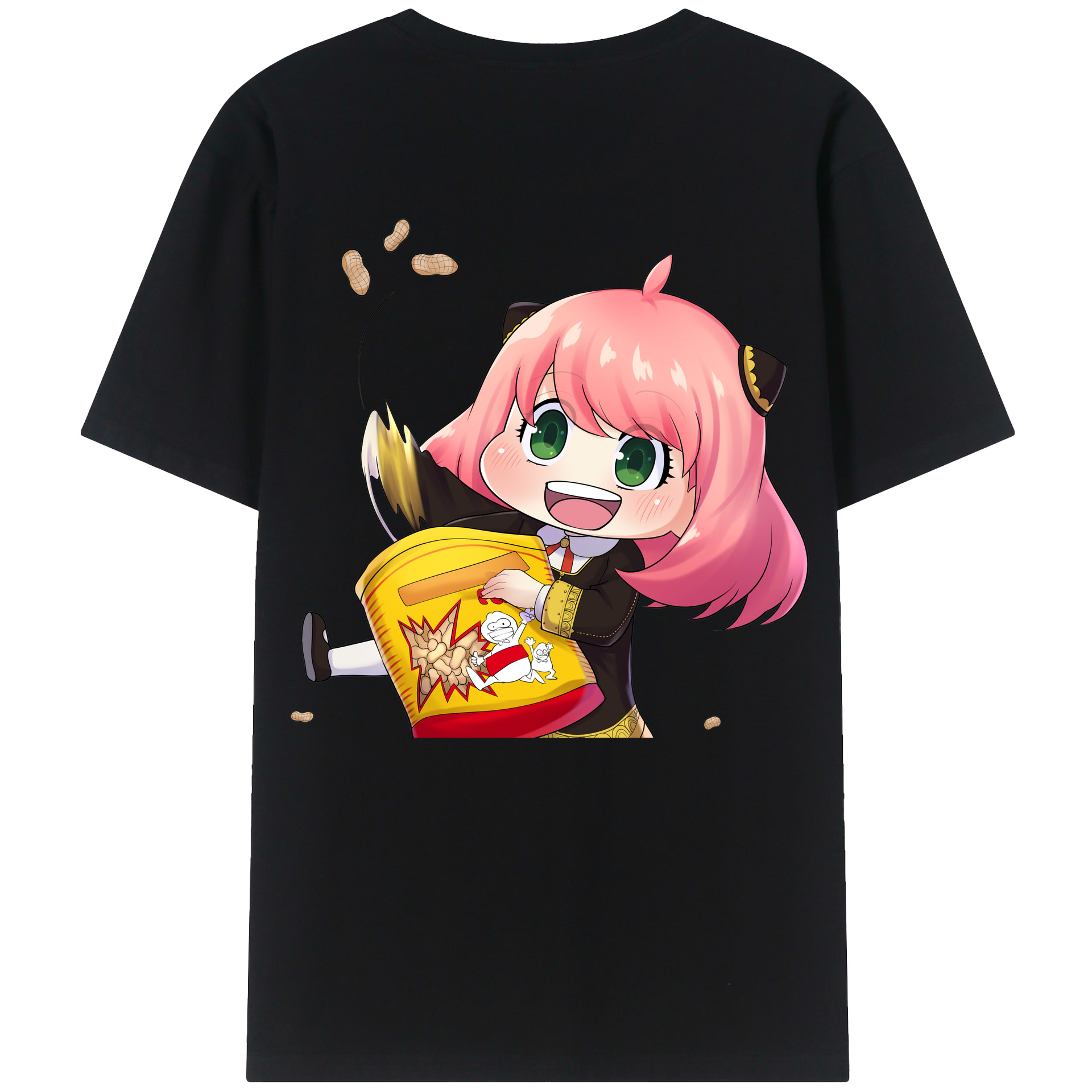 （画像用） SPY×FAMILY间谍家家酒 綿100％半袖Tシャツ（背面プリント）