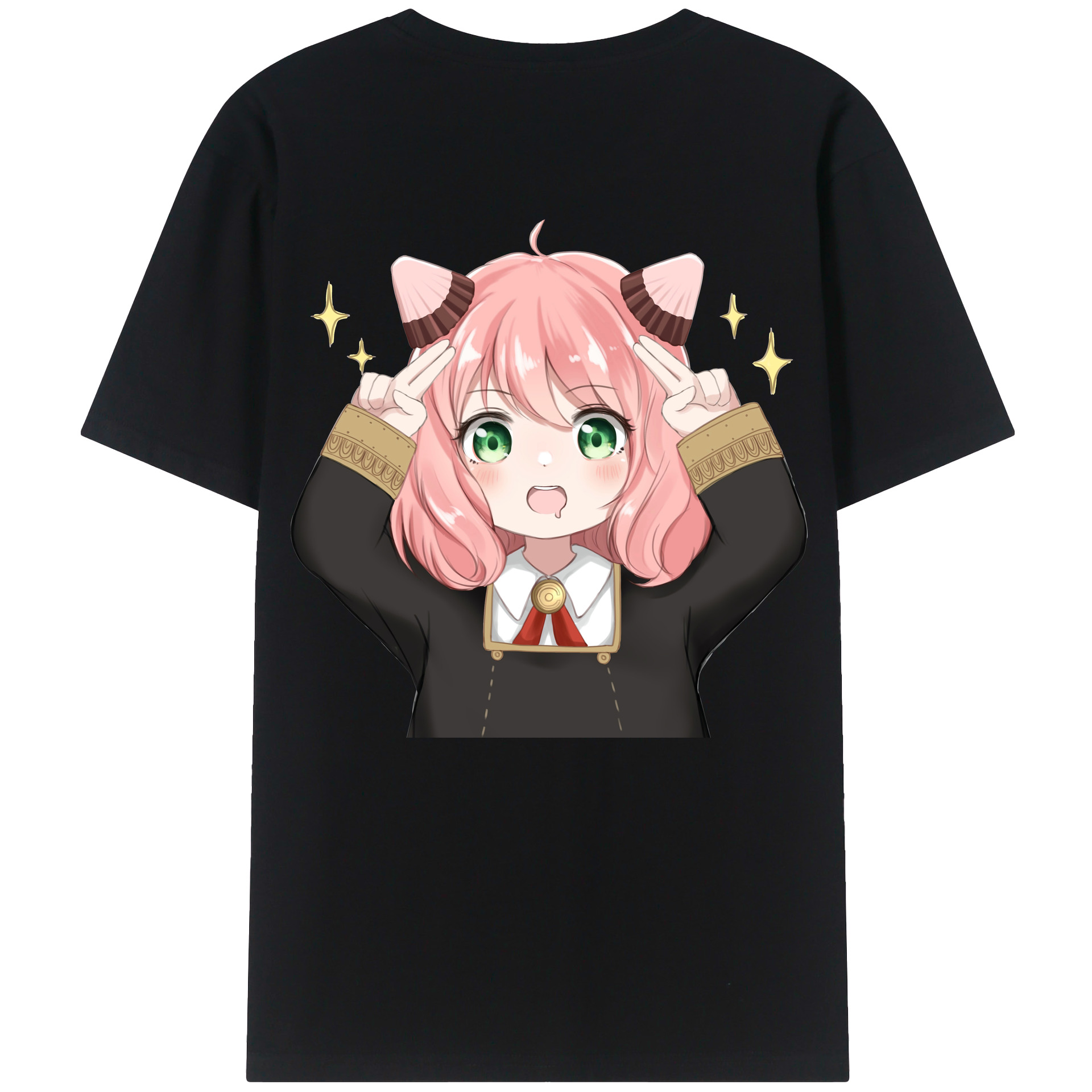 （画像用） SPY×FAMILY间谍家家酒 綿100％半袖Tシャツ（背面プリント）