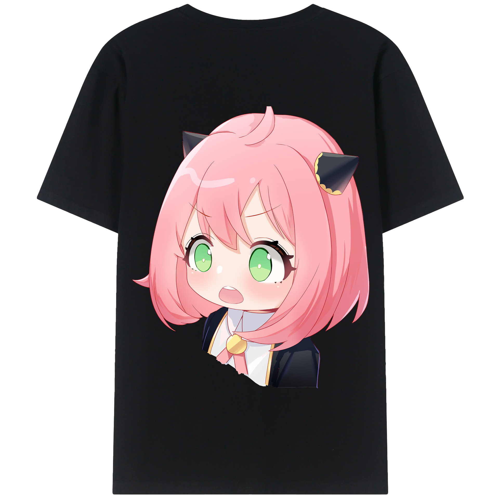 （画像用） SPY×FAMILY间谍家家酒 綿100％半袖Tシャツ（背面プリント）