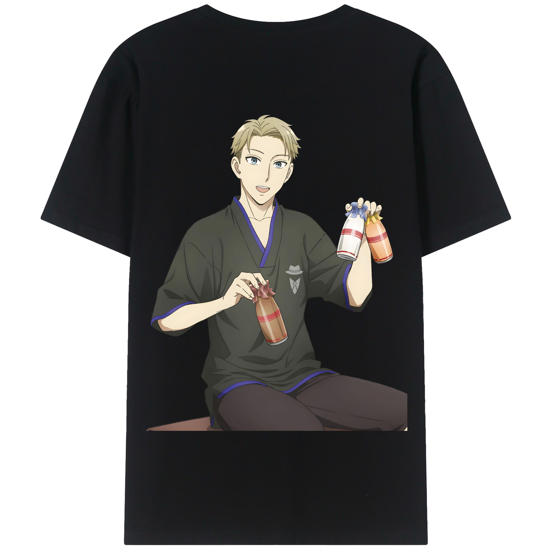 （画像用） SPY×FAMILY间谍家家酒 綿100％半袖Tシャツ（背面プリント）