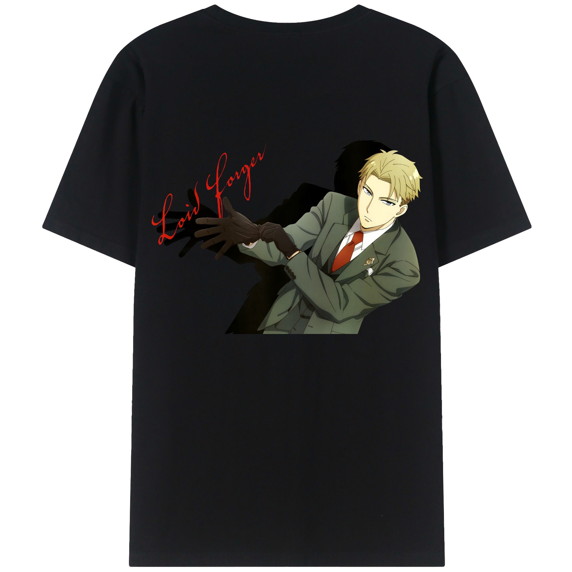 （画像用） SPY×FAMILY间谍家家酒 綿100％半袖Tシャツ（背面プリント）