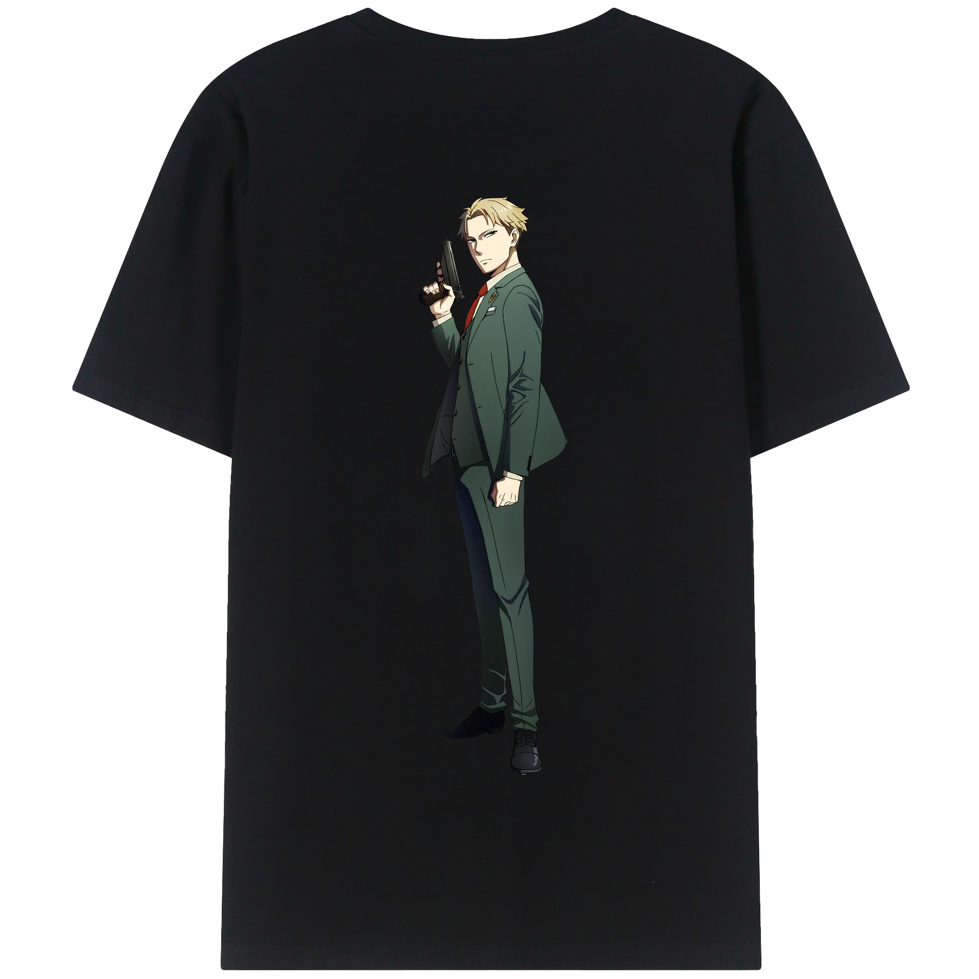 （画像用） SPY×FAMILY间谍家家酒 綿100％半袖Tシャツ（背面プリント）