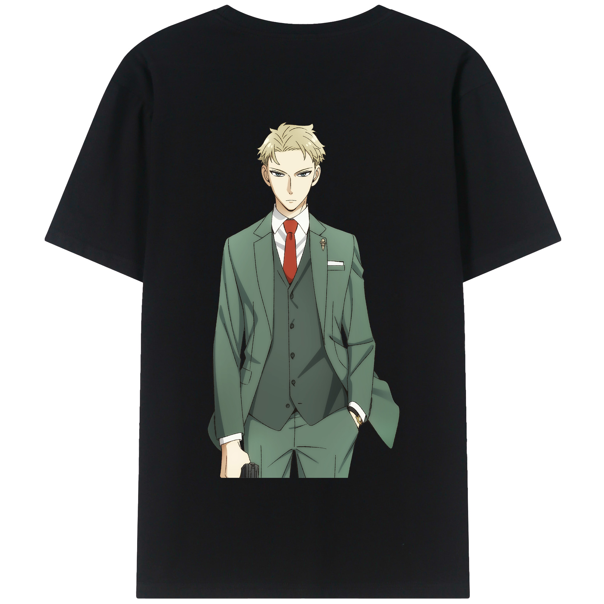（画像用） SPY×FAMILY间谍家家酒 綿100％半袖Tシャツ（背面プリント）