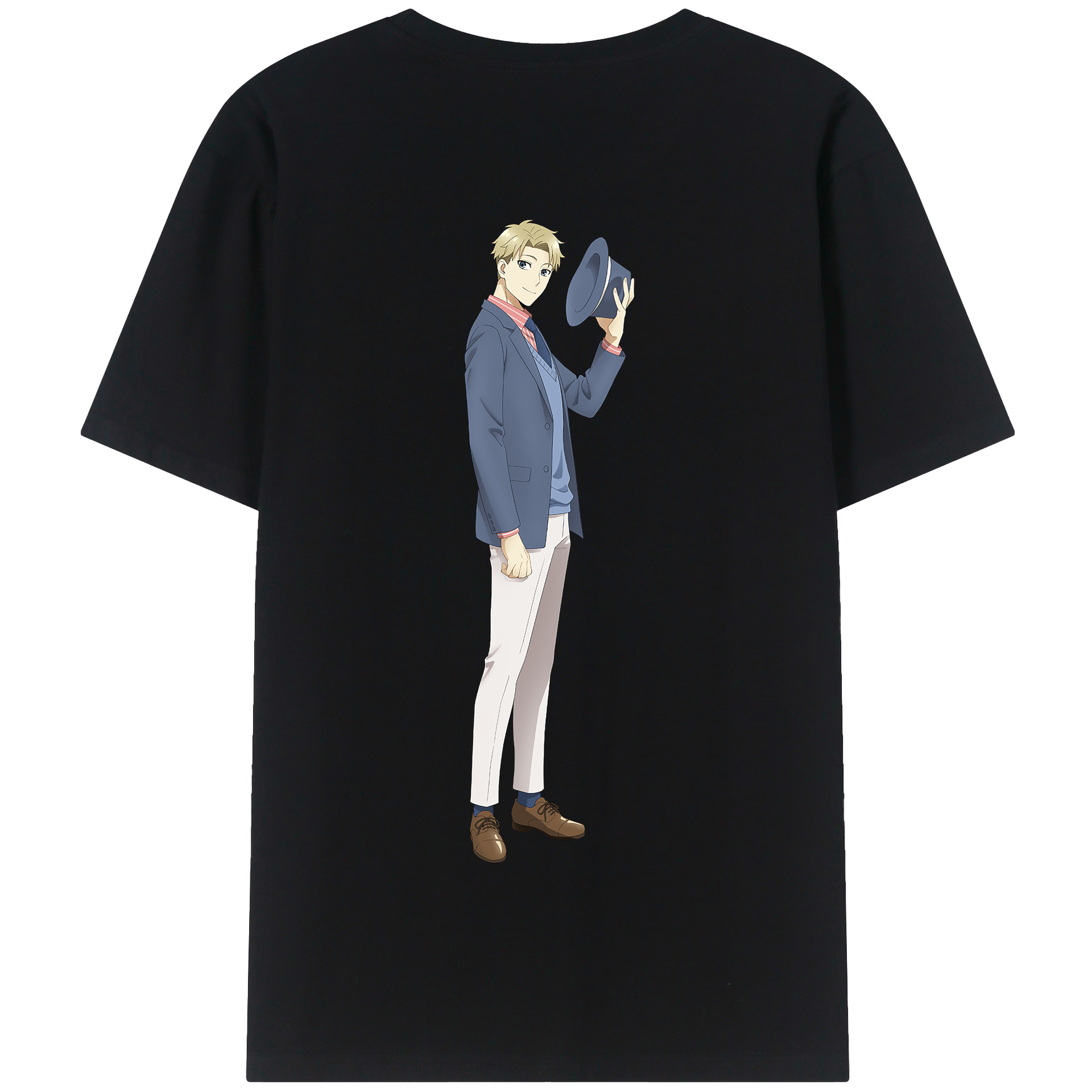 （画像用） SPY×FAMILY间谍家家酒 綿100％半袖Tシャツ（背面プリント）