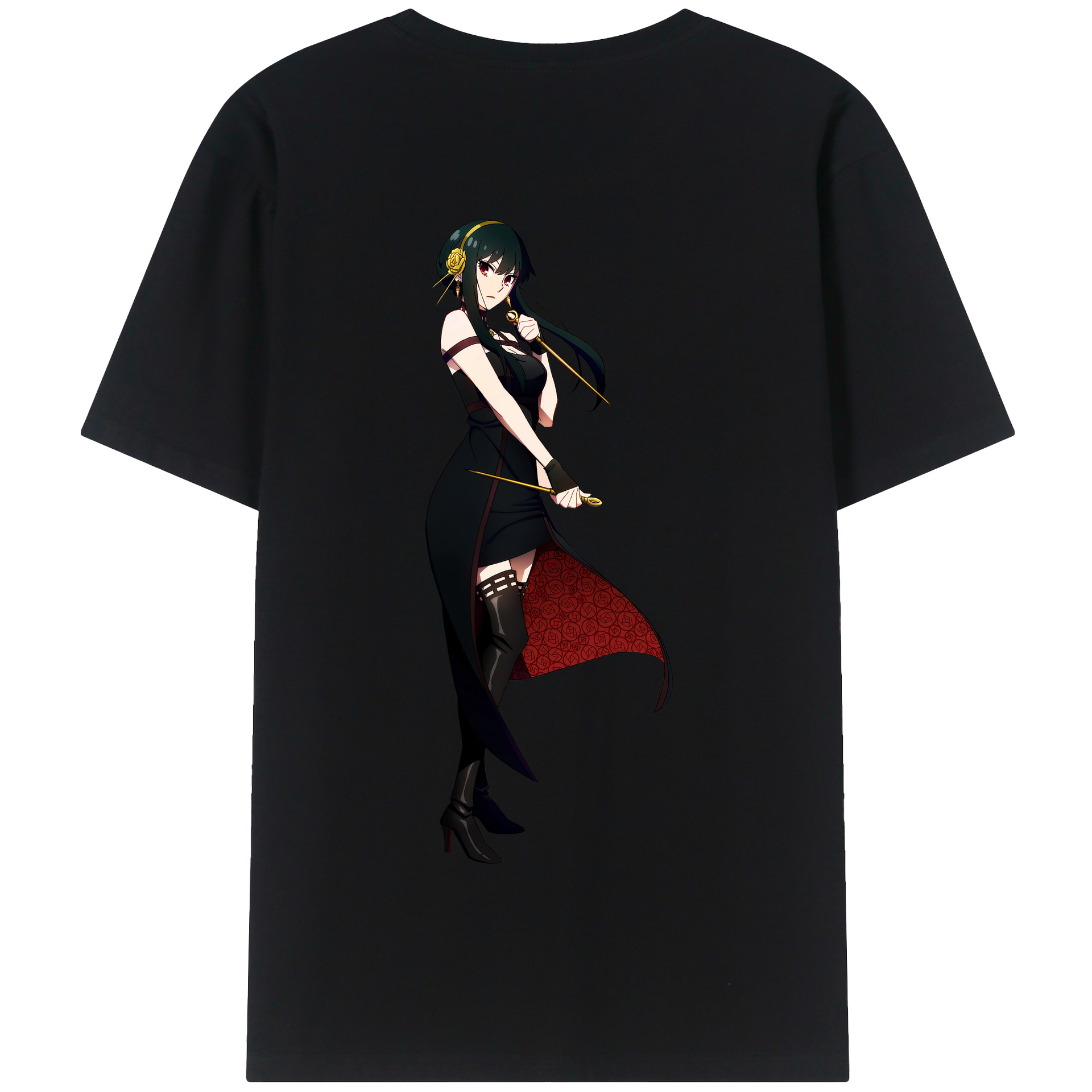 （画像用） SPY×FAMILY间谍家家酒 綿100％半袖Tシャツ（背面プリント）
