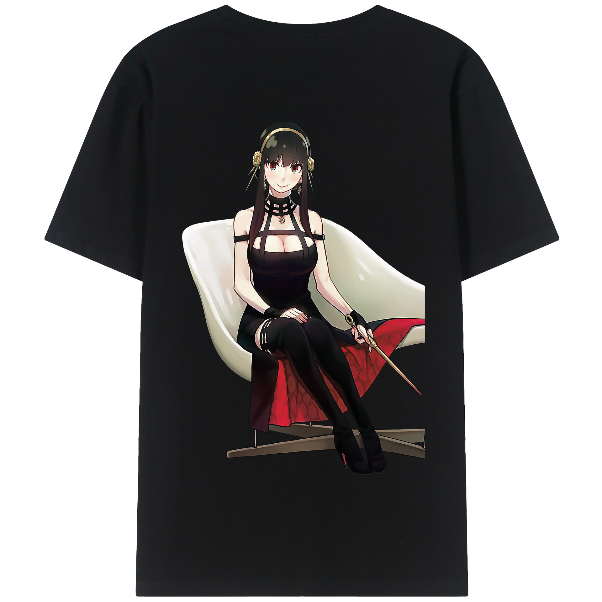 （画像用） SPY×FAMILY间谍家家酒 綿100％半袖Tシャツ（背面プリント）