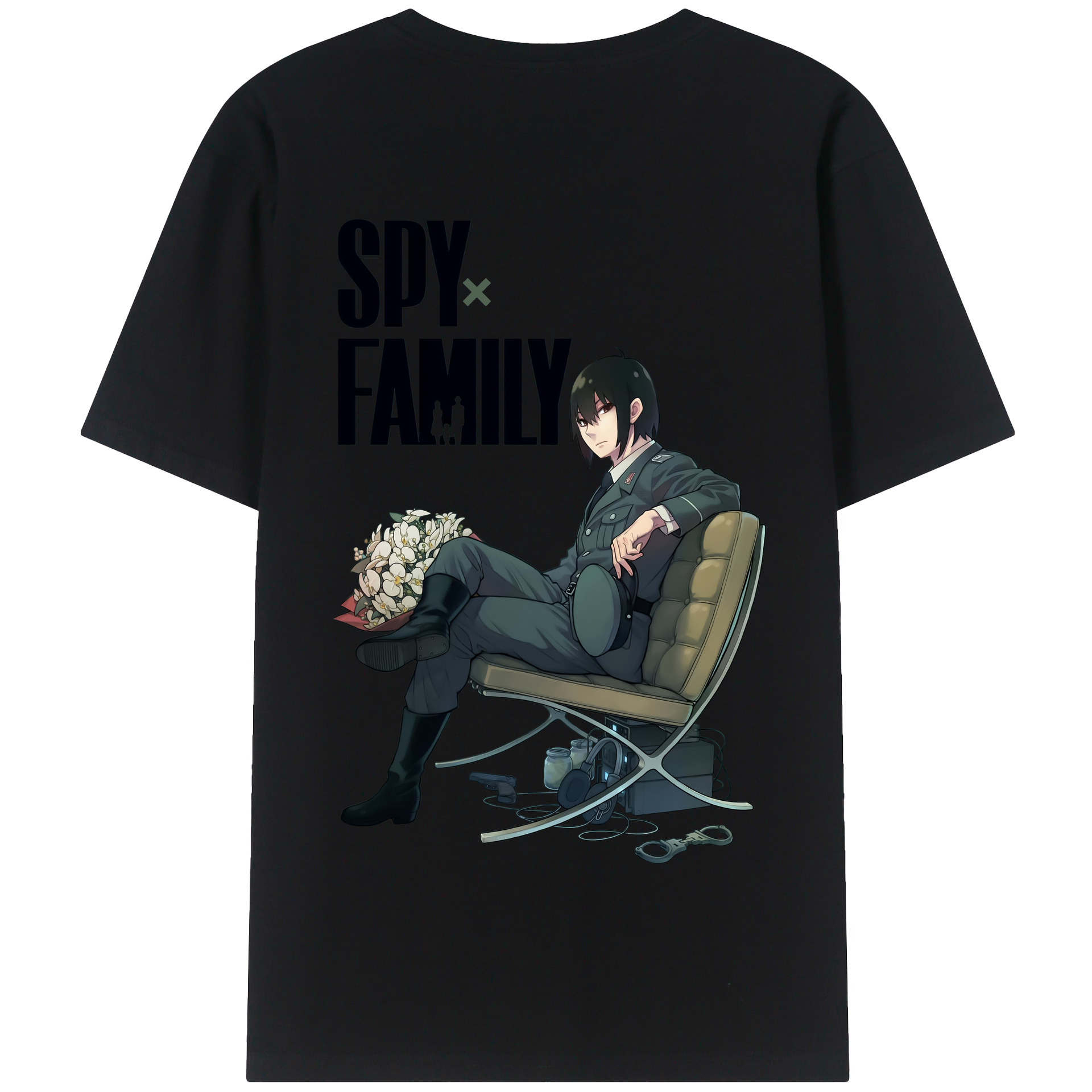 （画像用） SPY×FAMILY间谍家家酒 綿100％半袖Tシャツ（背面プリント）