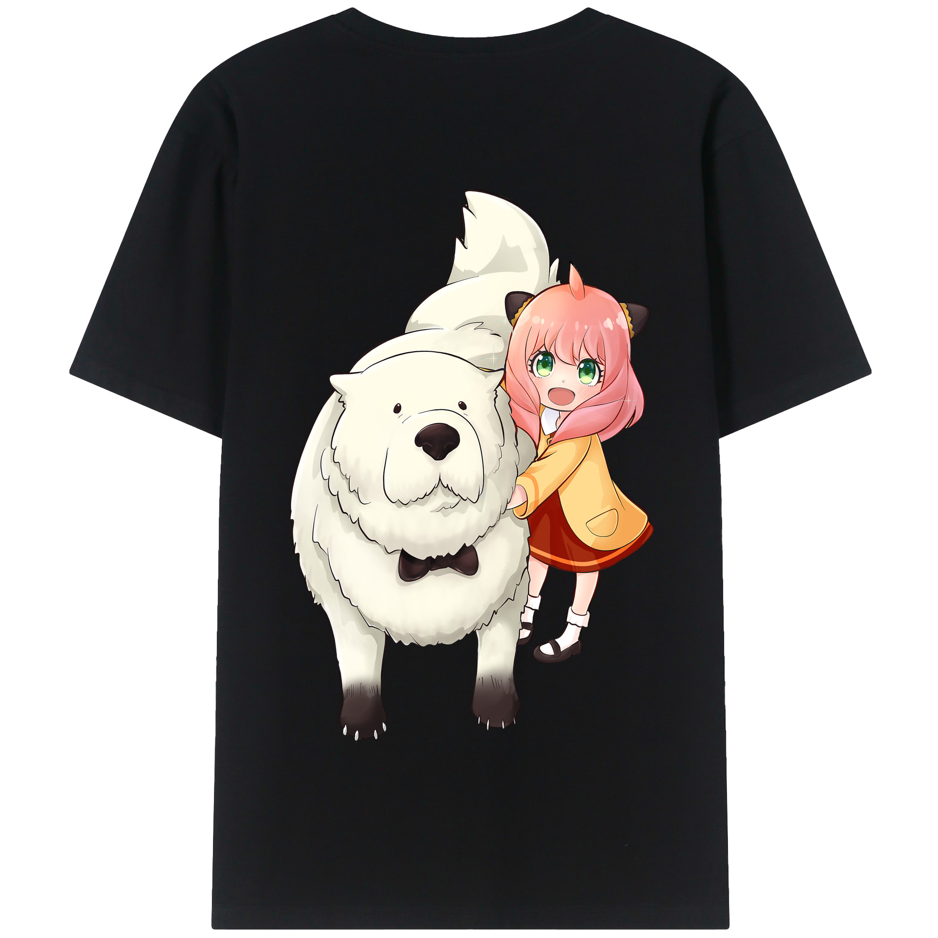 （画像用） SPY×FAMILY间谍家家酒 綿100％半袖Tシャツ（背面プリント）