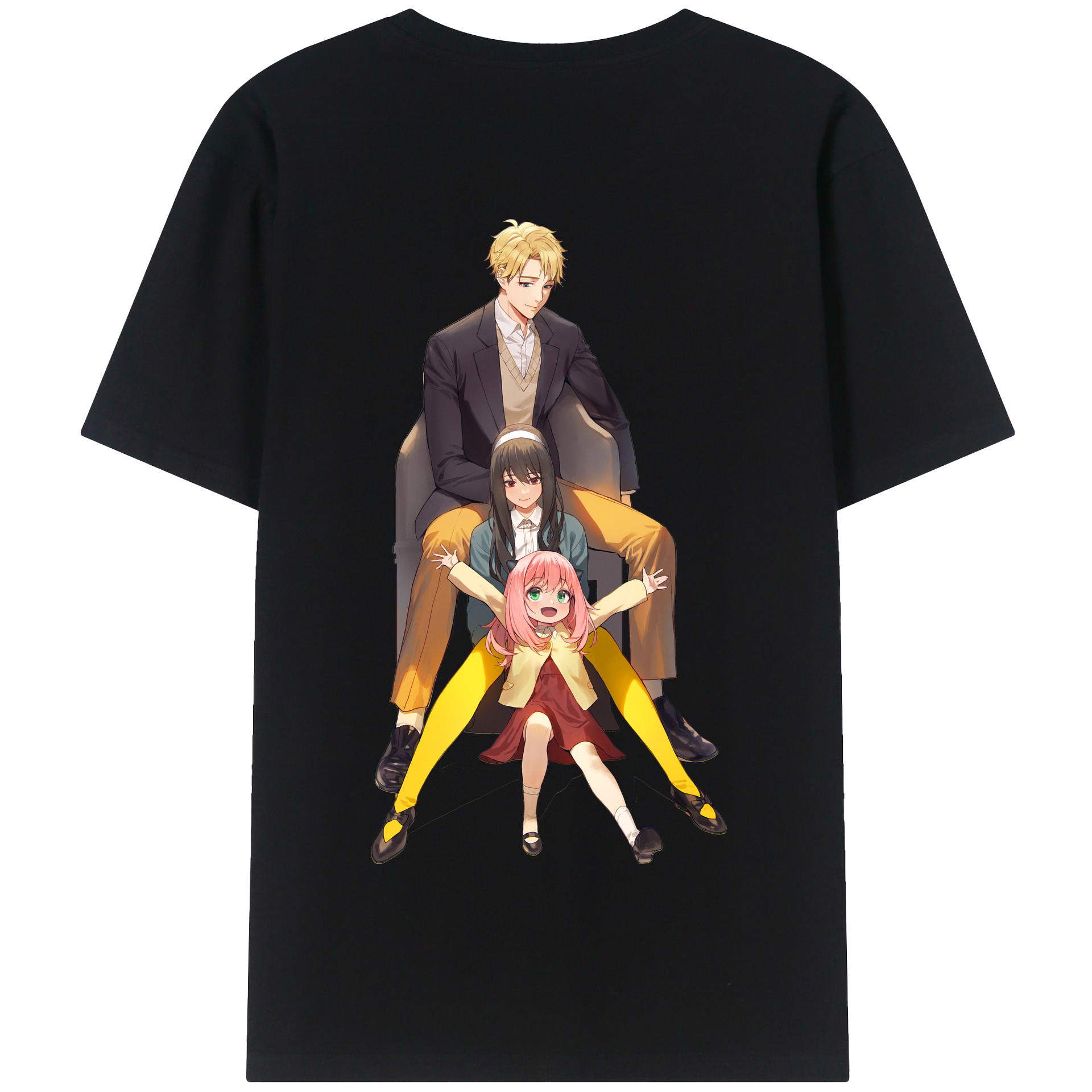SPY×FAMILY间谍家家酒 綿100％半袖Tシャツ（背面プリント）