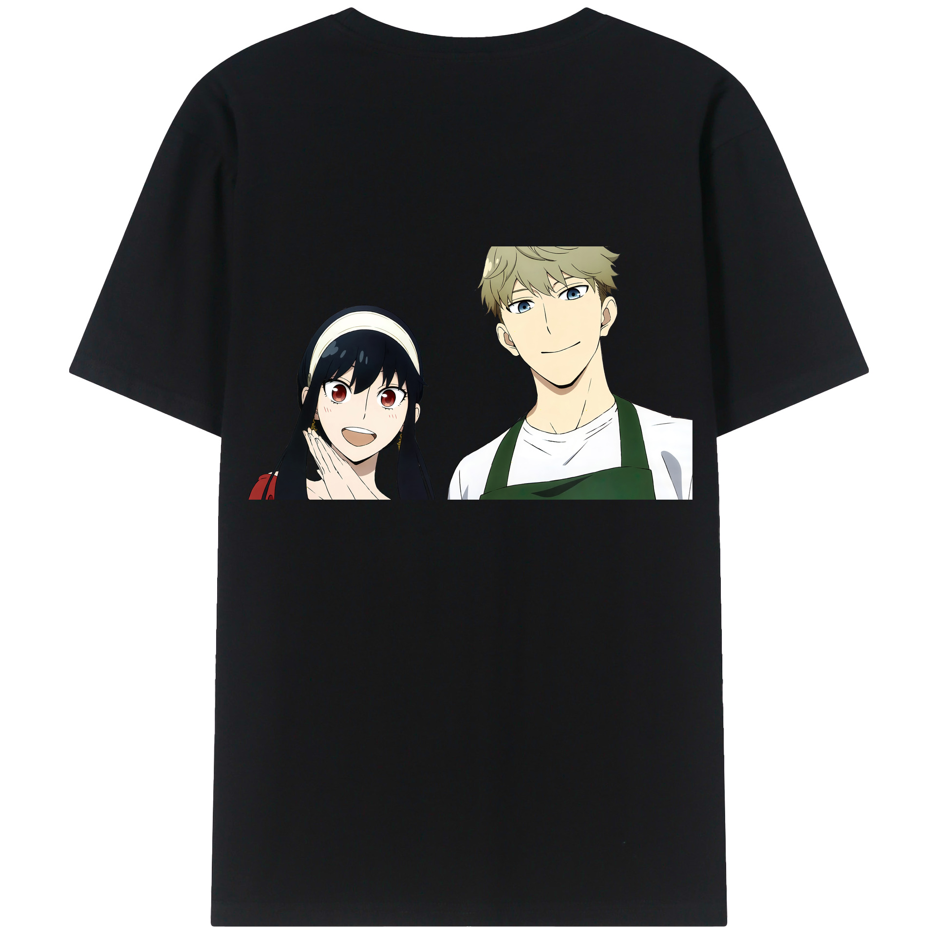 （画像用） SPY×FAMILY间谍家家酒 綿100％半袖Tシャツ（背面プリント）