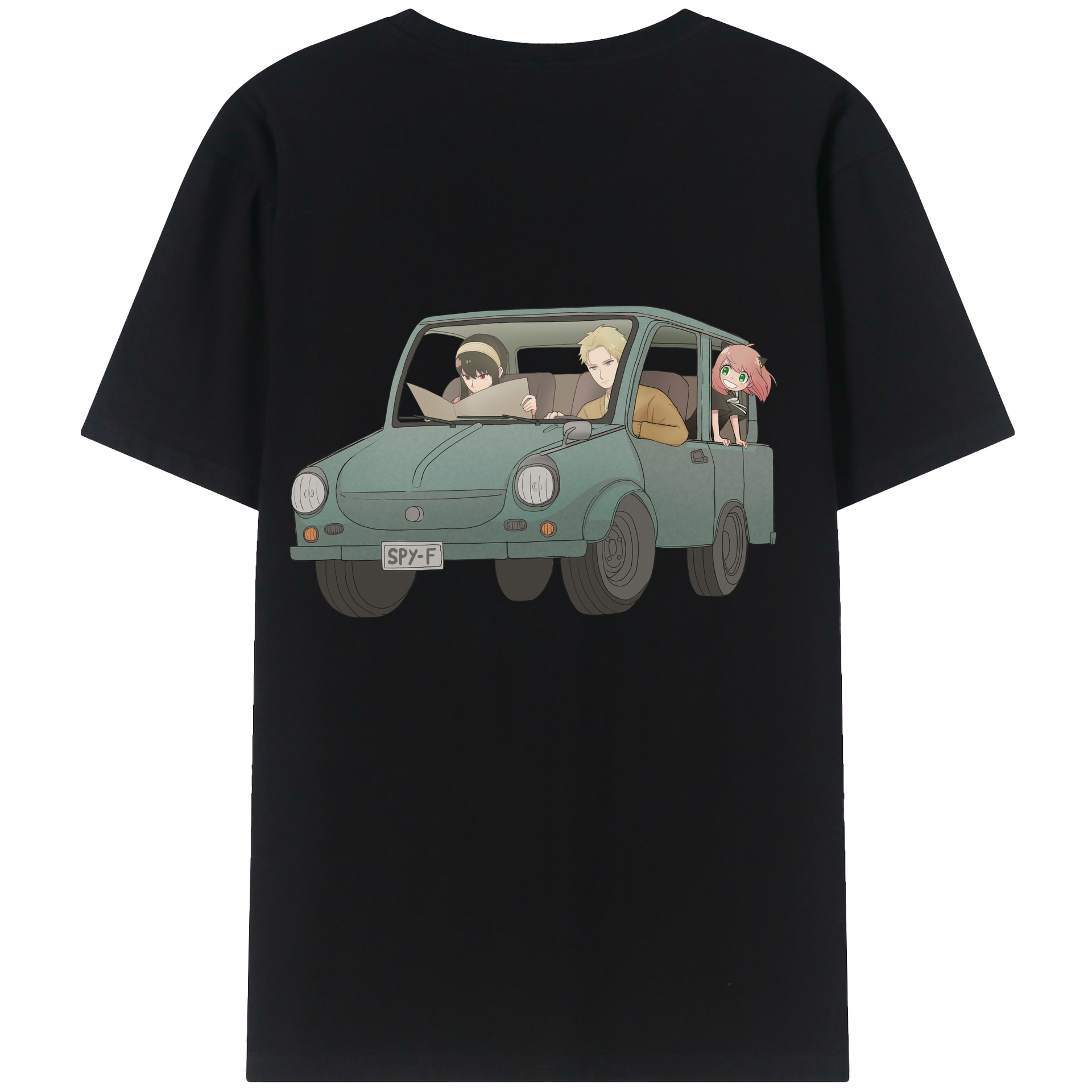 （画像用） SPY×FAMILY间谍家家酒 綿100％半袖Tシャツ（背面プリント）