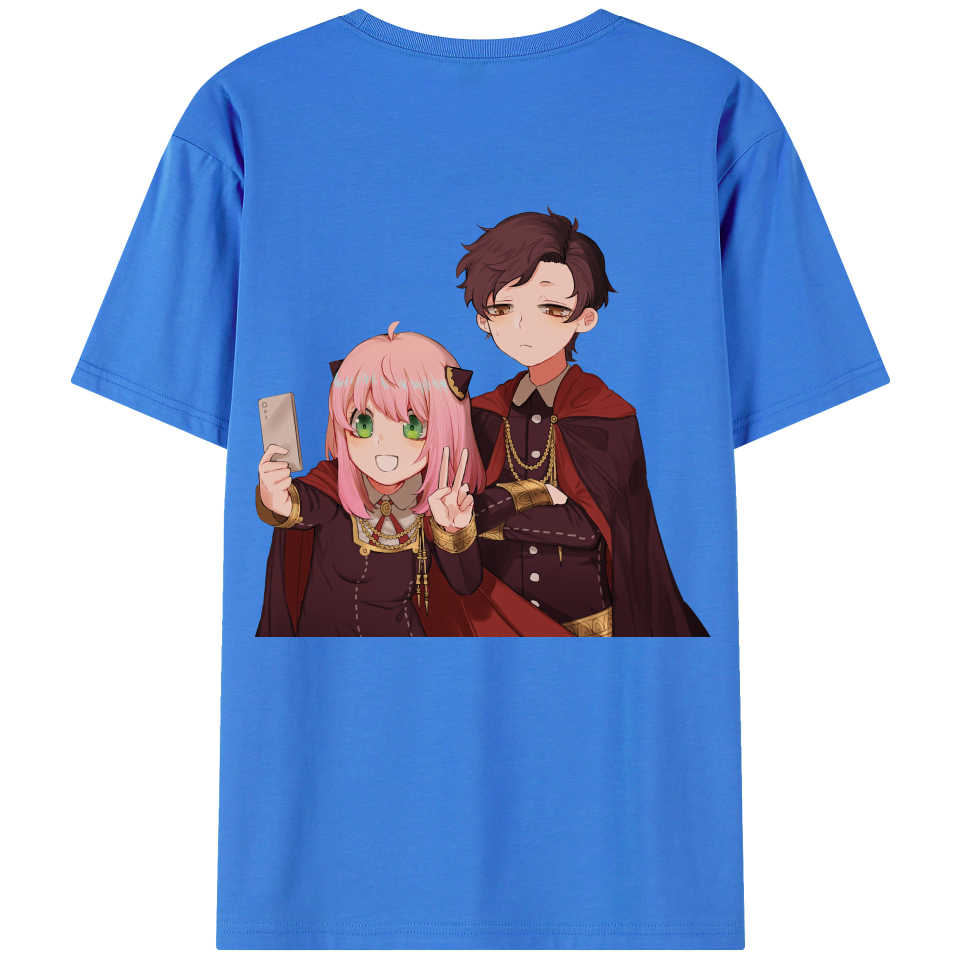（画像用） SPY×FAMILY间谍家家酒 綿100％半袖Tシャツ（背面プリント）