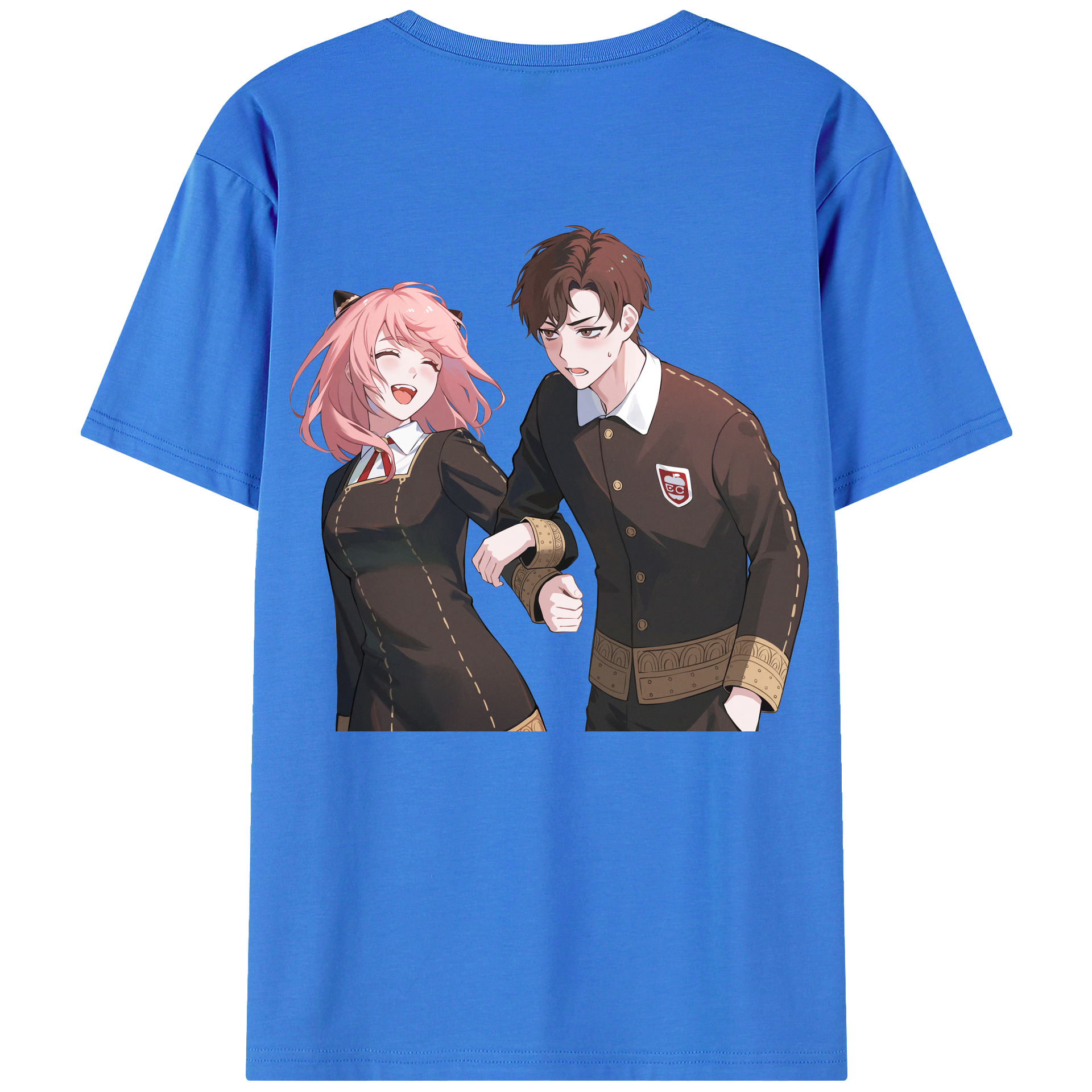 （画像用） SPY×FAMILY间谍家家酒 綿100％半袖Tシャツ（背面プリント）