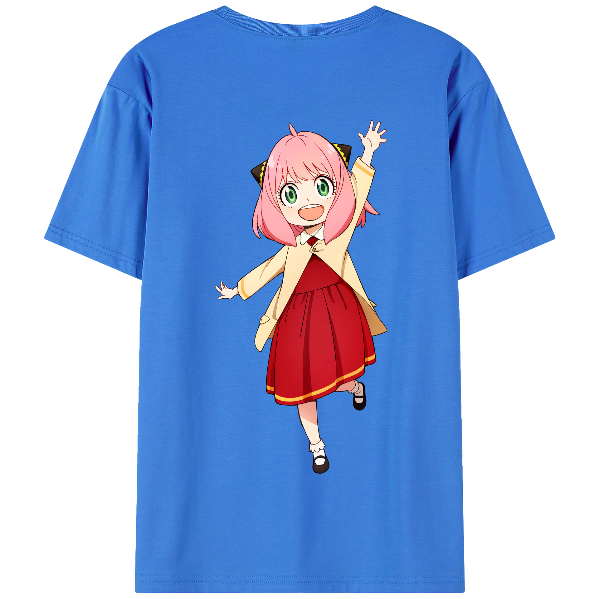 （画像用） SPY×FAMILY间谍家家酒 綿100％半袖Tシャツ（背面プリント）