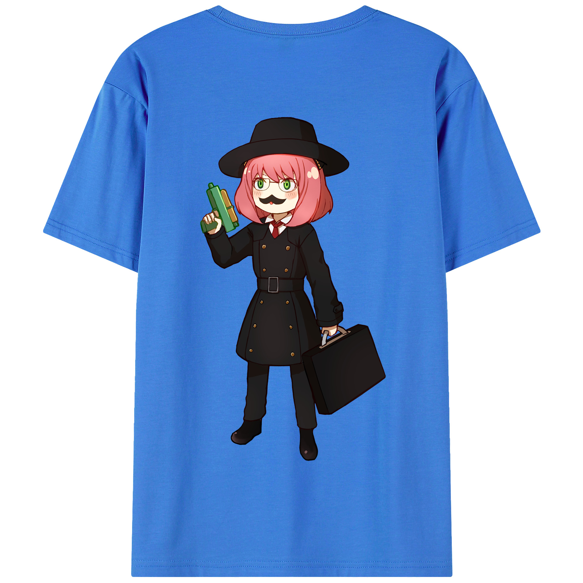 （画像用） SPY×FAMILY间谍家家酒 綿100％半袖Tシャツ（背面プリント）