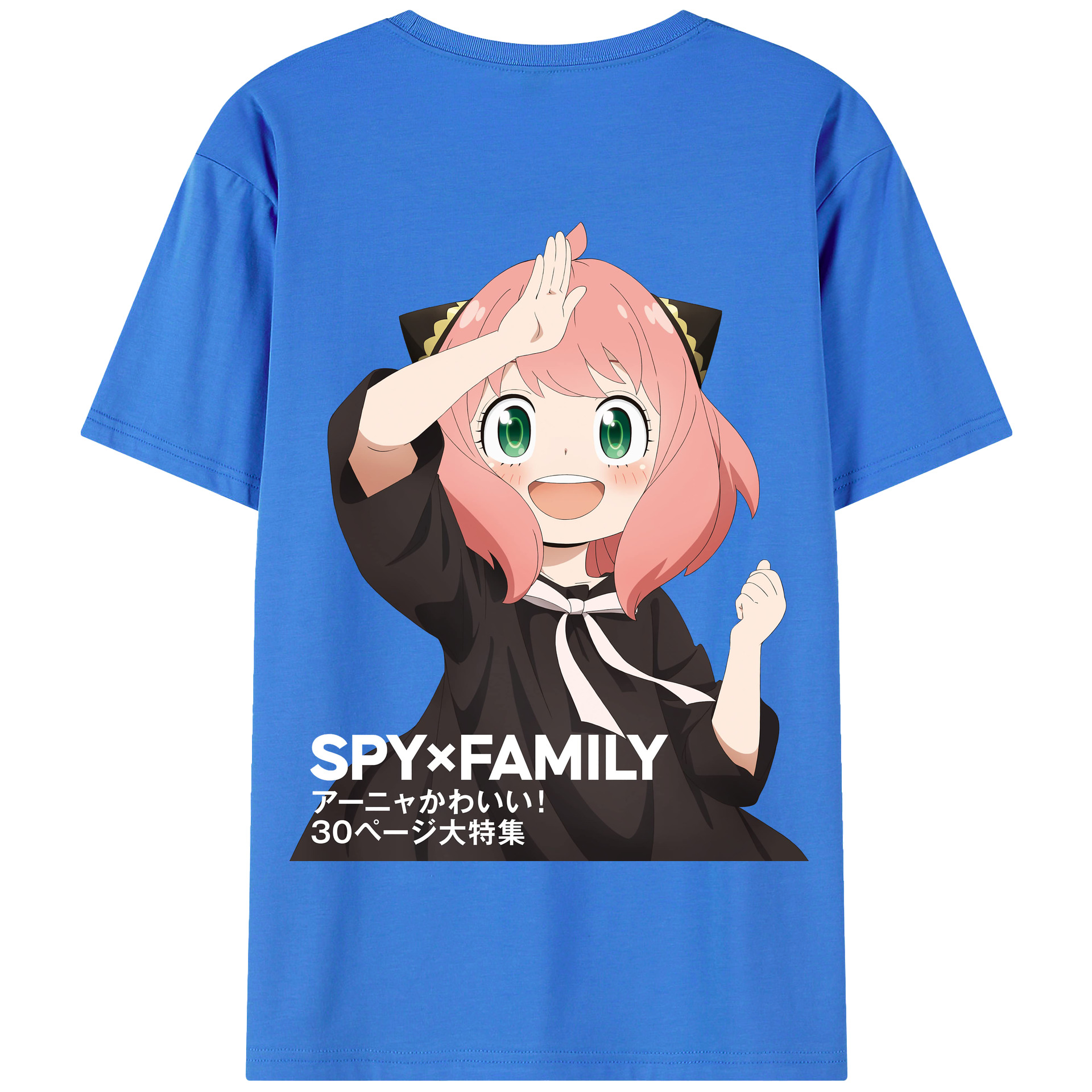 （画像用） SPY×FAMILY间谍家家酒 綿100％半袖Tシャツ（背面プリント）