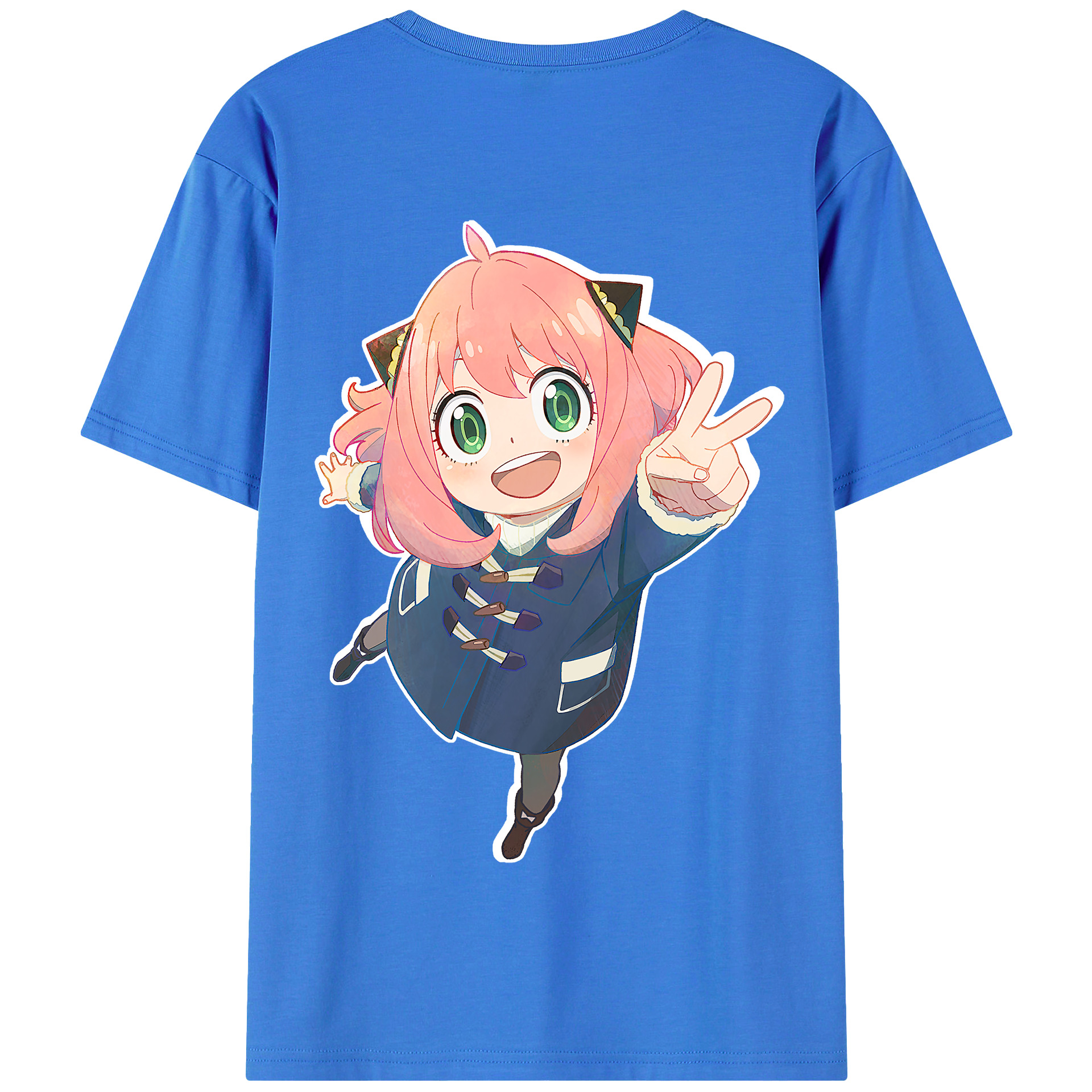 （画像用） SPY×FAMILY间谍家家酒 綿100％半袖Tシャツ（背面プリント）