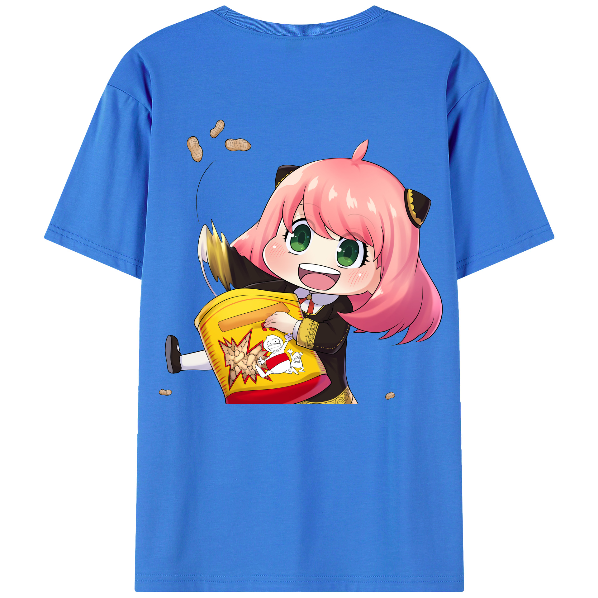 （画像用） SPY×FAMILY间谍家家酒 綿100％半袖Tシャツ（背面プリント）