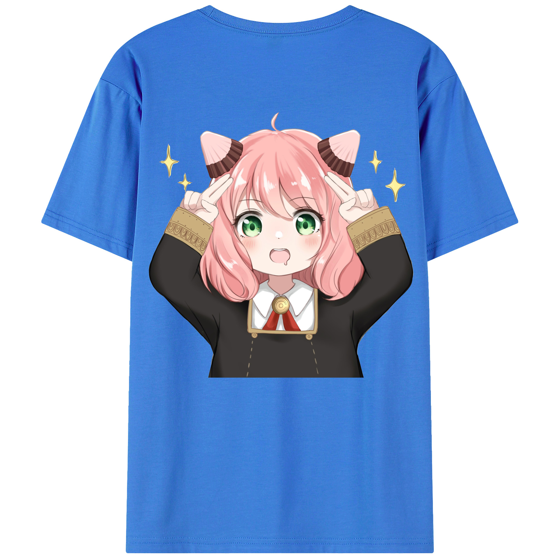 （画像用） SPY×FAMILY间谍家家酒 綿100％半袖Tシャツ（背面プリント）