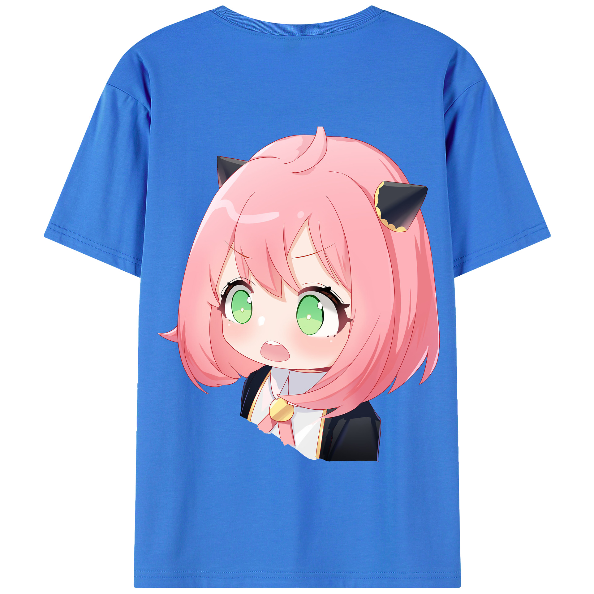 （画像用） SPY×FAMILY间谍家家酒 綿100％半袖Tシャツ（背面プリント）