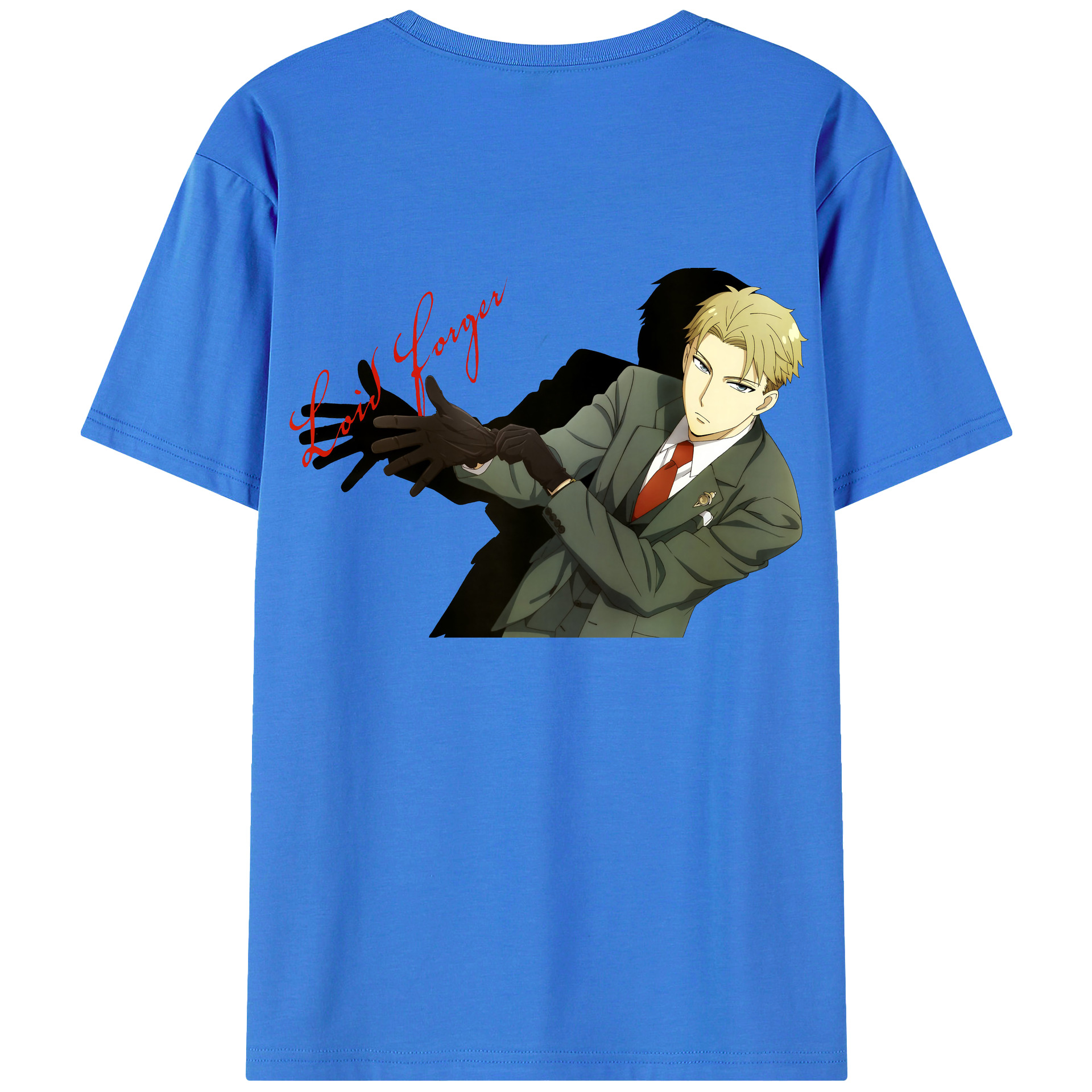 （画像用） SPY×FAMILY间谍家家酒 綿100％半袖Tシャツ（背面プリント）