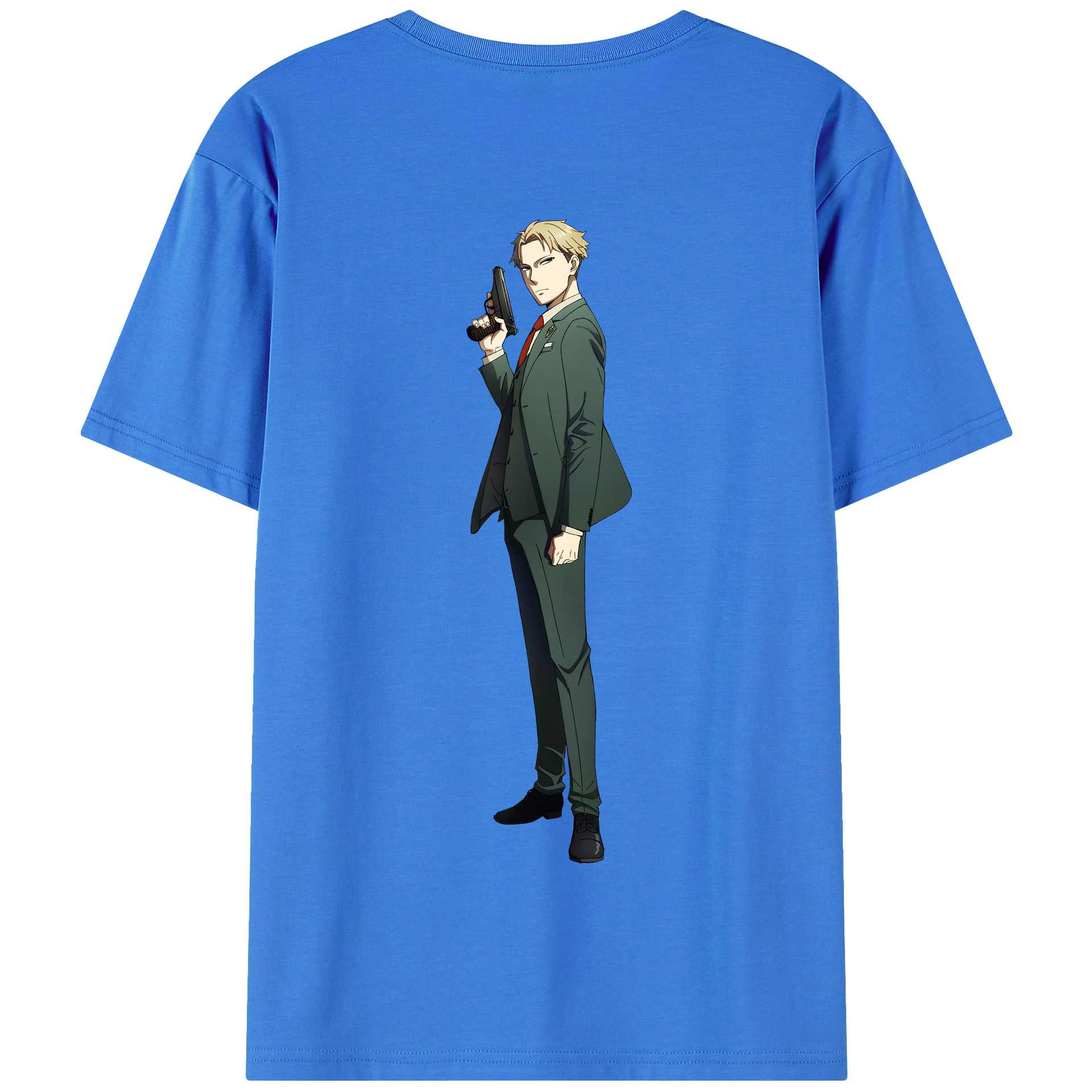 （画像用） SPY×FAMILY间谍家家酒 綿100％半袖Tシャツ（背面プリント）