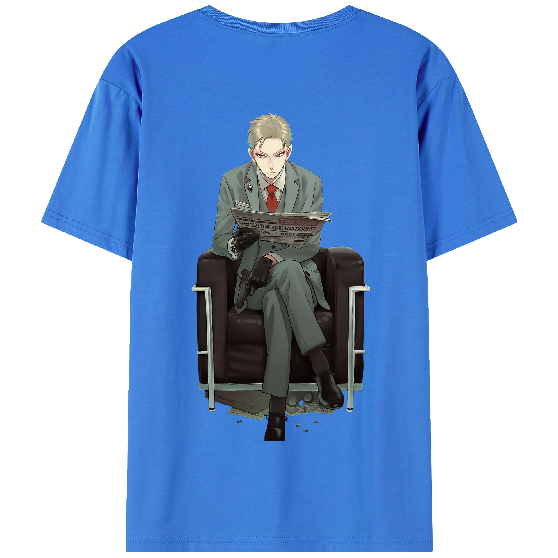 （画像用） SPY×FAMILY间谍家家酒 綿100％半袖Tシャツ（背面プリント）