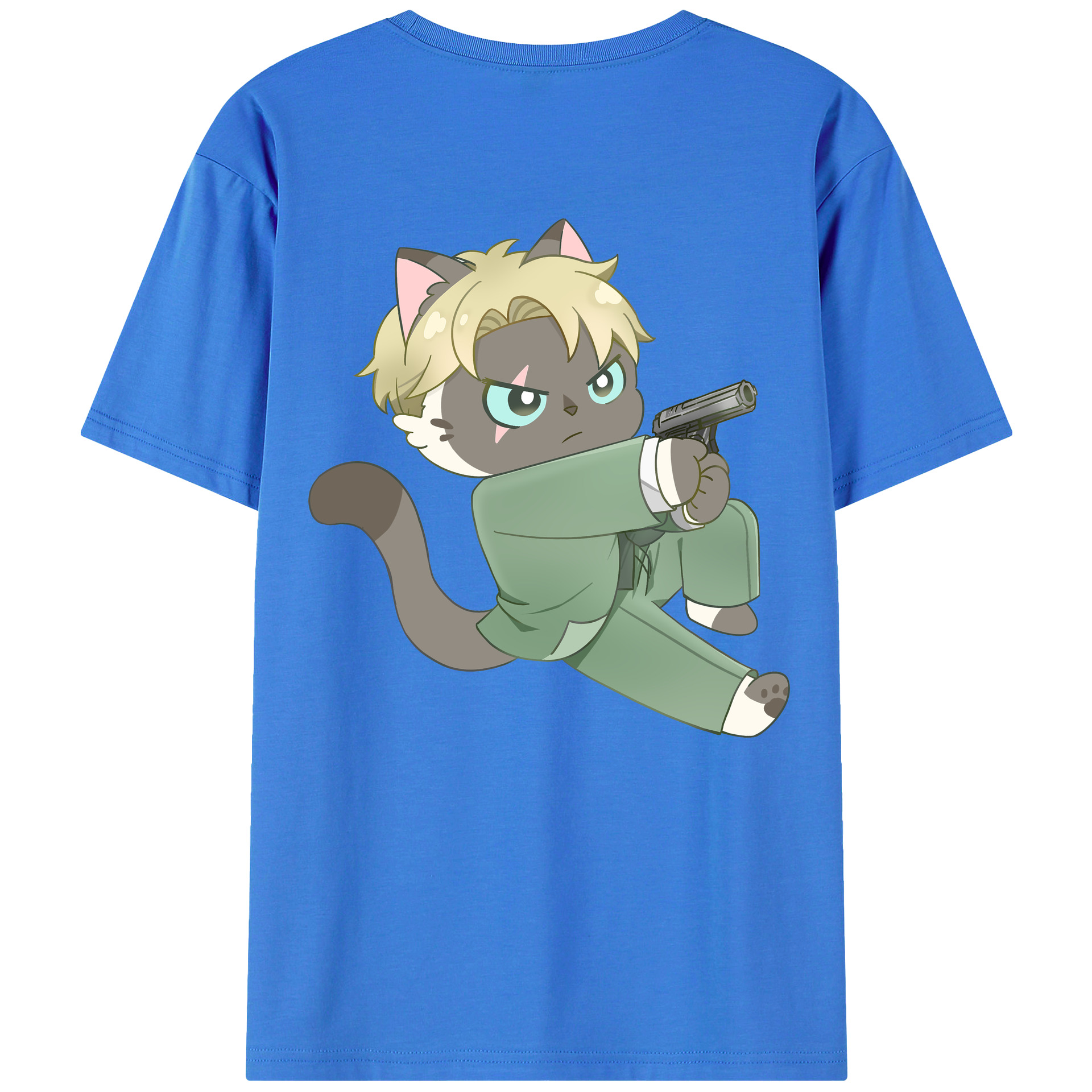 （画像用） SPY×FAMILY间谍家家酒 綿100％半袖Tシャツ（背面プリント）