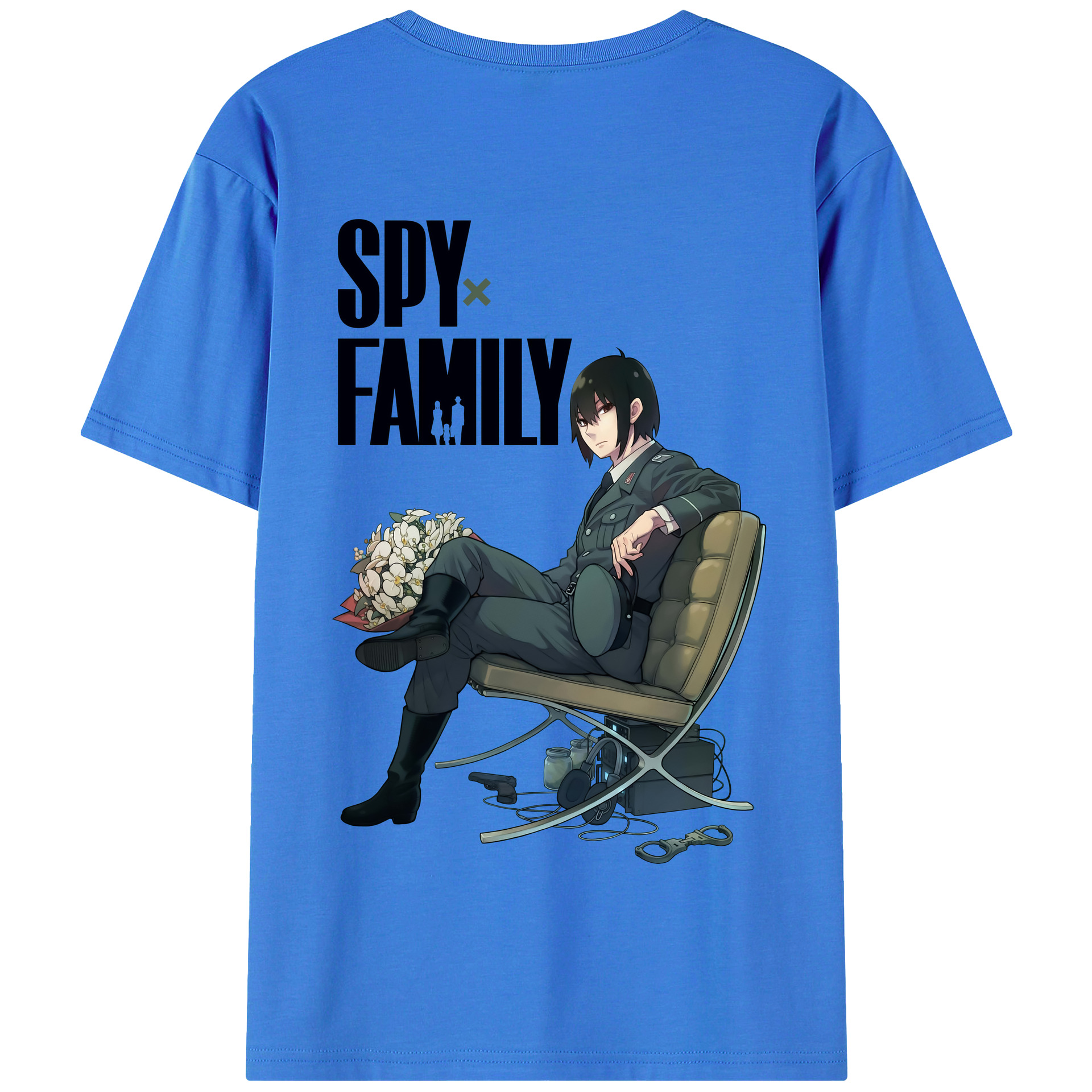 （画像用） SPY×FAMILY间谍家家酒 綿100％半袖Tシャツ（背面プリント）