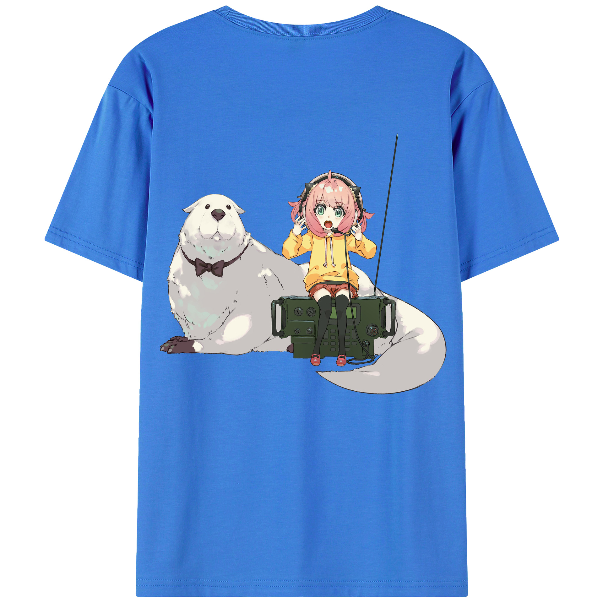 （画像用） SPY×FAMILY间谍家家酒 綿100％半袖Tシャツ（背面プリント）