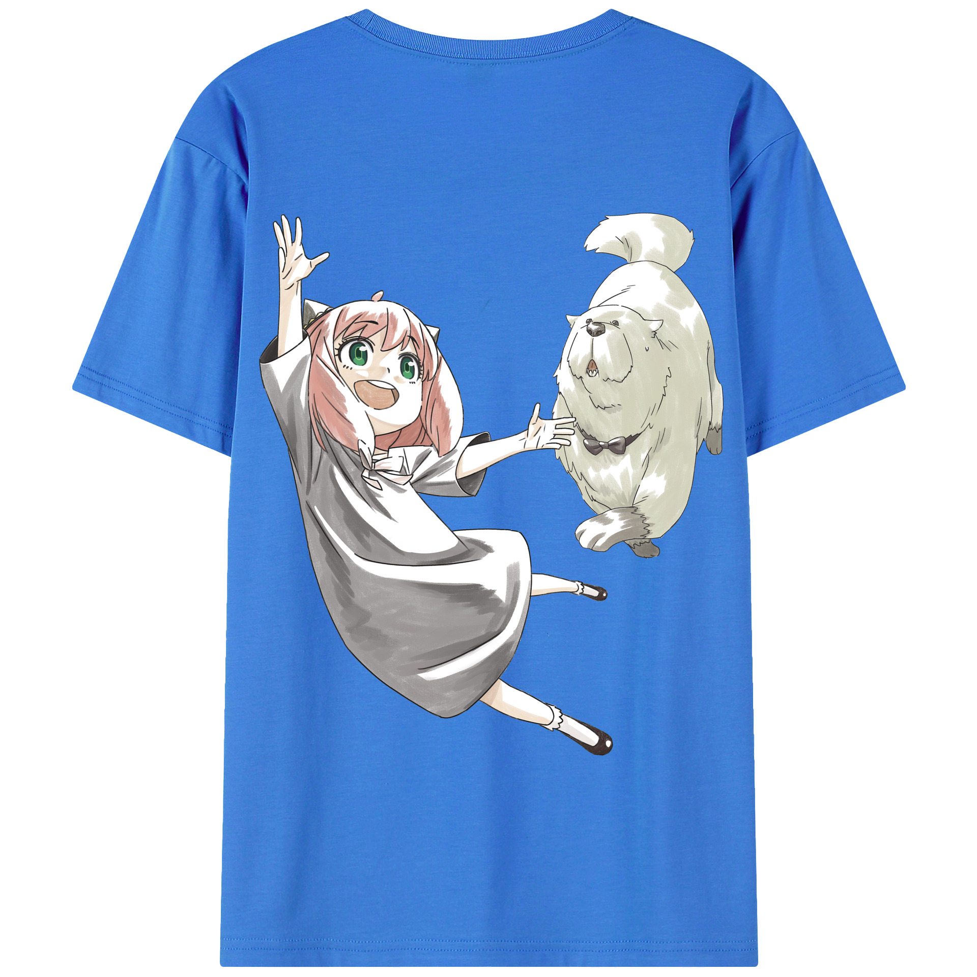（画像用） SPY×FAMILY间谍家家酒 綿100％半袖Tシャツ（背面プリント）