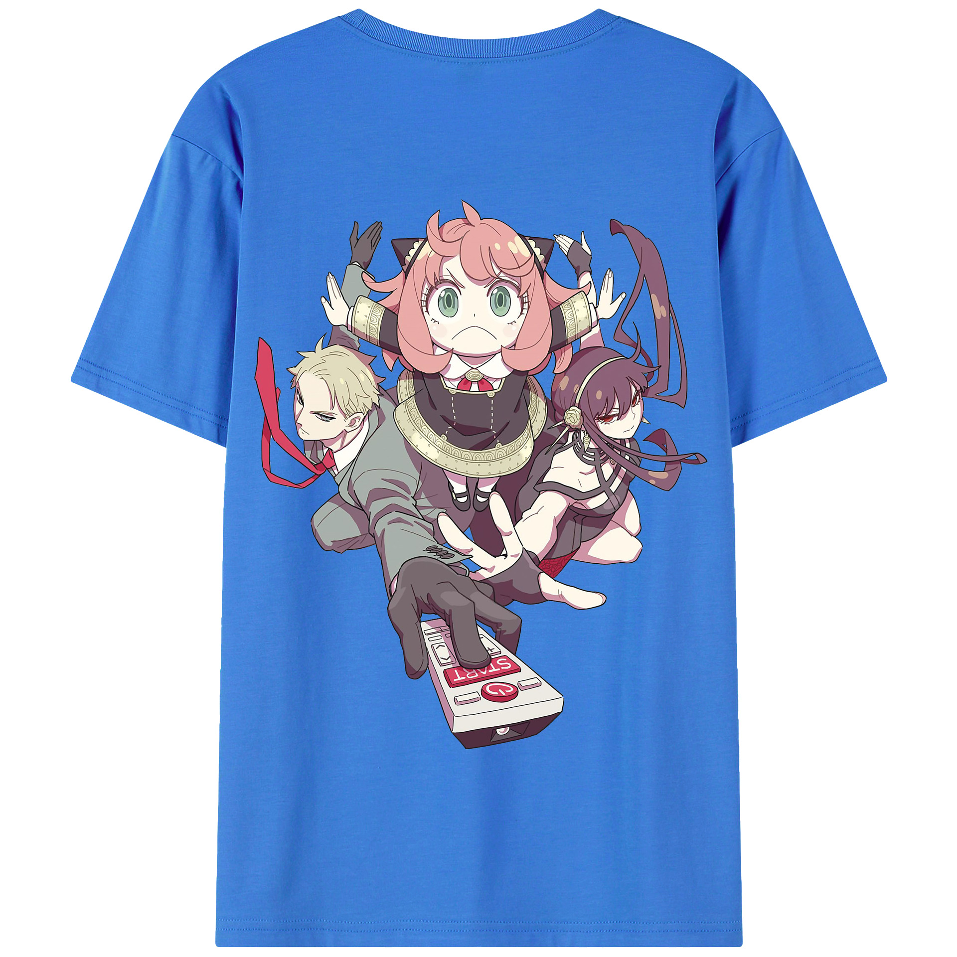 （画像用） SPY×FAMILY间谍家家酒 綿100％半袖Tシャツ（背面プリント）