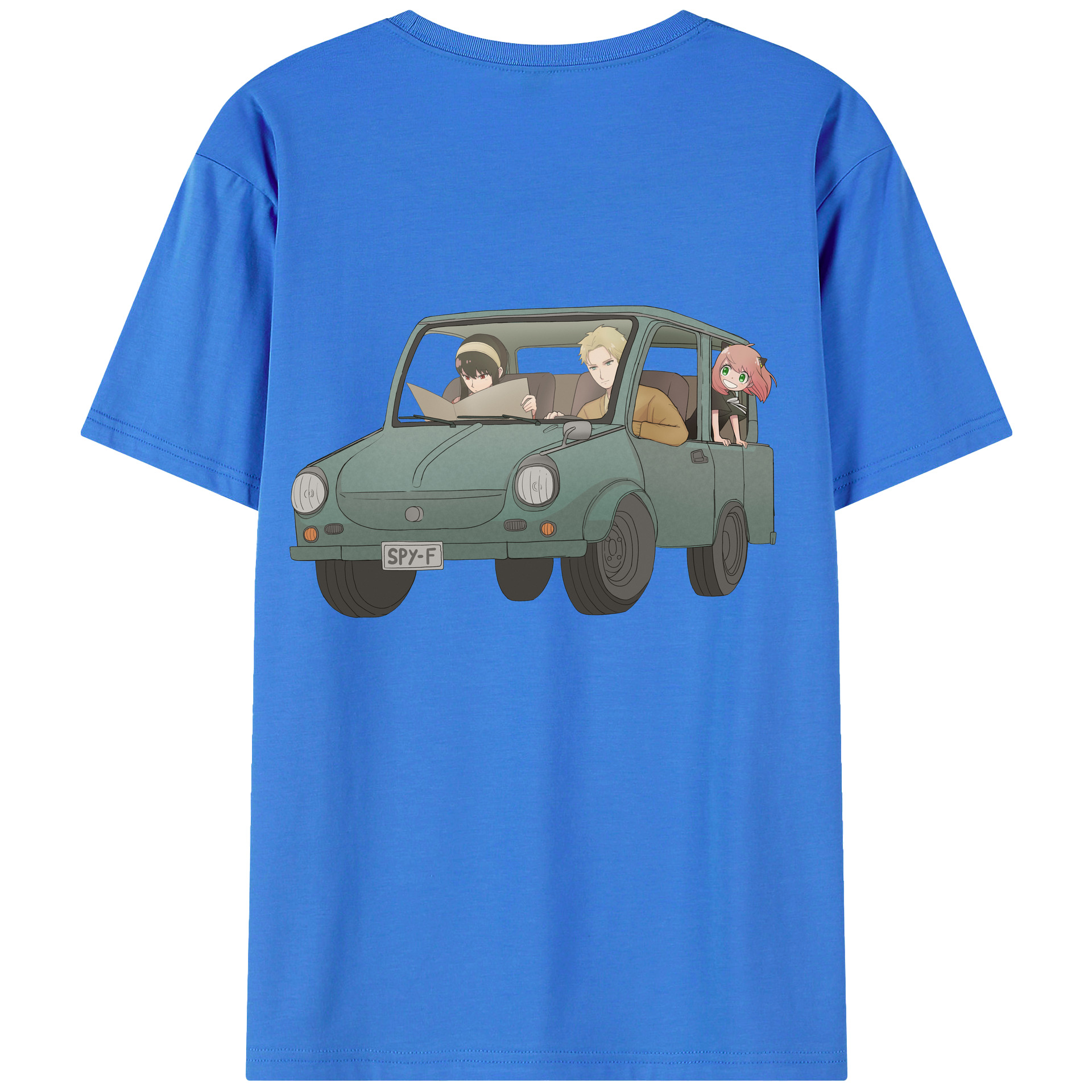 （画像用） SPY×FAMILY间谍家家酒 綿100％半袖Tシャツ（背面プリント）