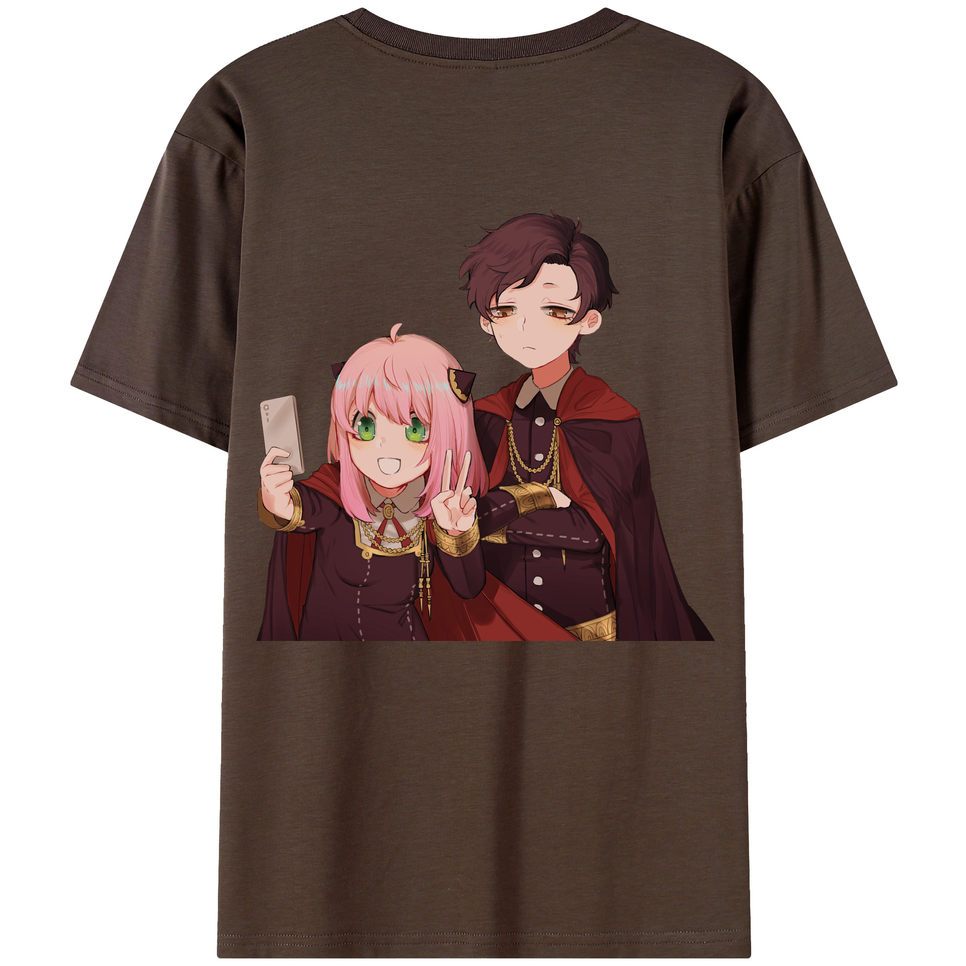 （画像用） SPY×FAMILY间谍家家酒 綿100％半袖Tシャツ（背面プリント）