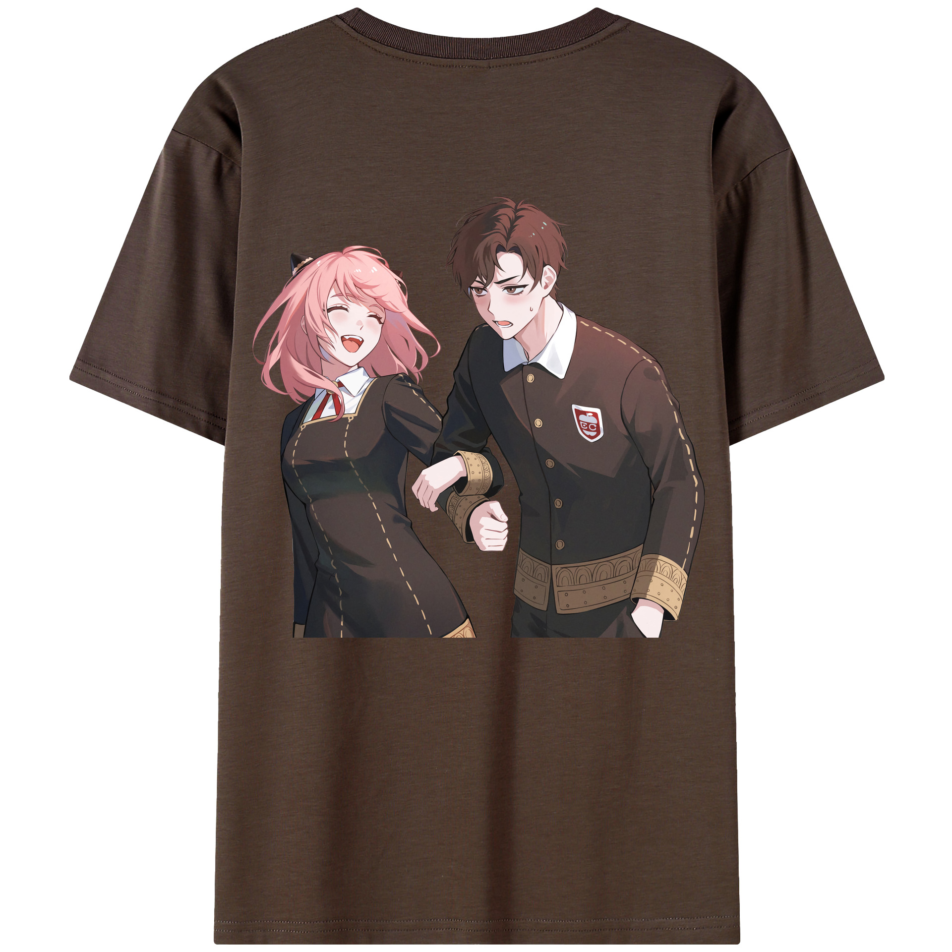 （画像用） SPY×FAMILY间谍家家酒 綿100％半袖Tシャツ（背面プリント）