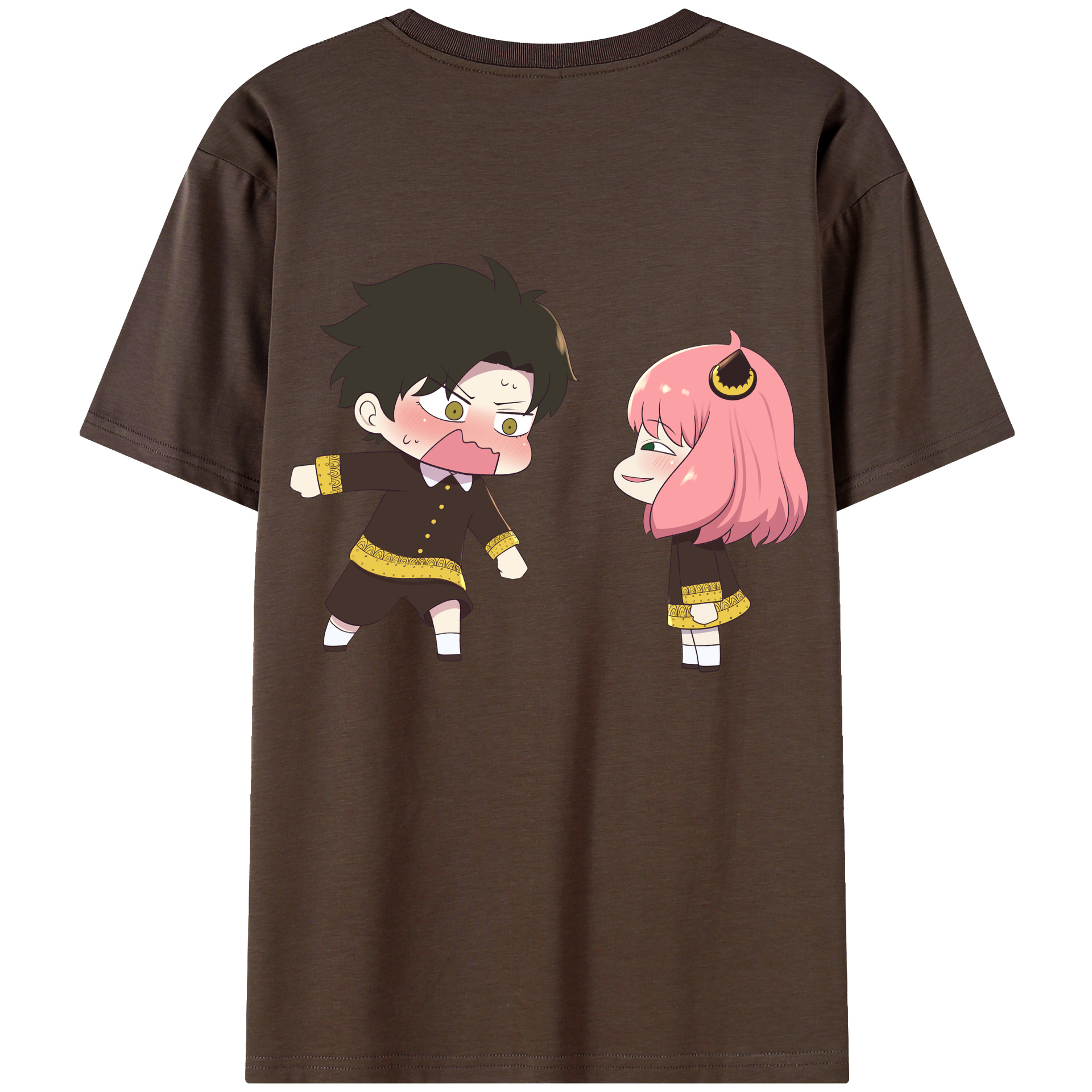 （画像用） SPY×FAMILY间谍家家酒 綿100％半袖Tシャツ（背面プリント）