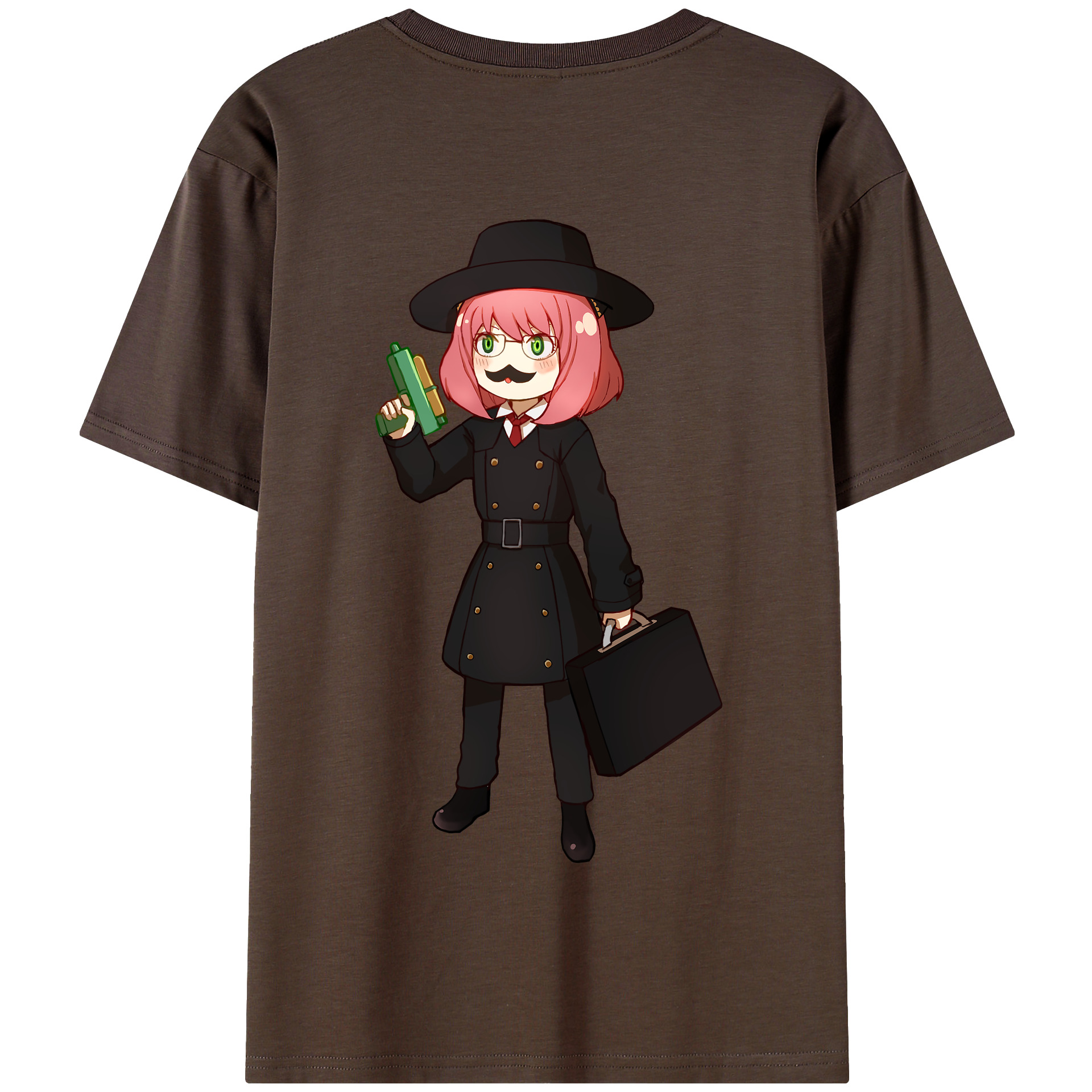（画像用） SPY×FAMILY间谍家家酒 綿100％半袖Tシャツ（背面プリント）