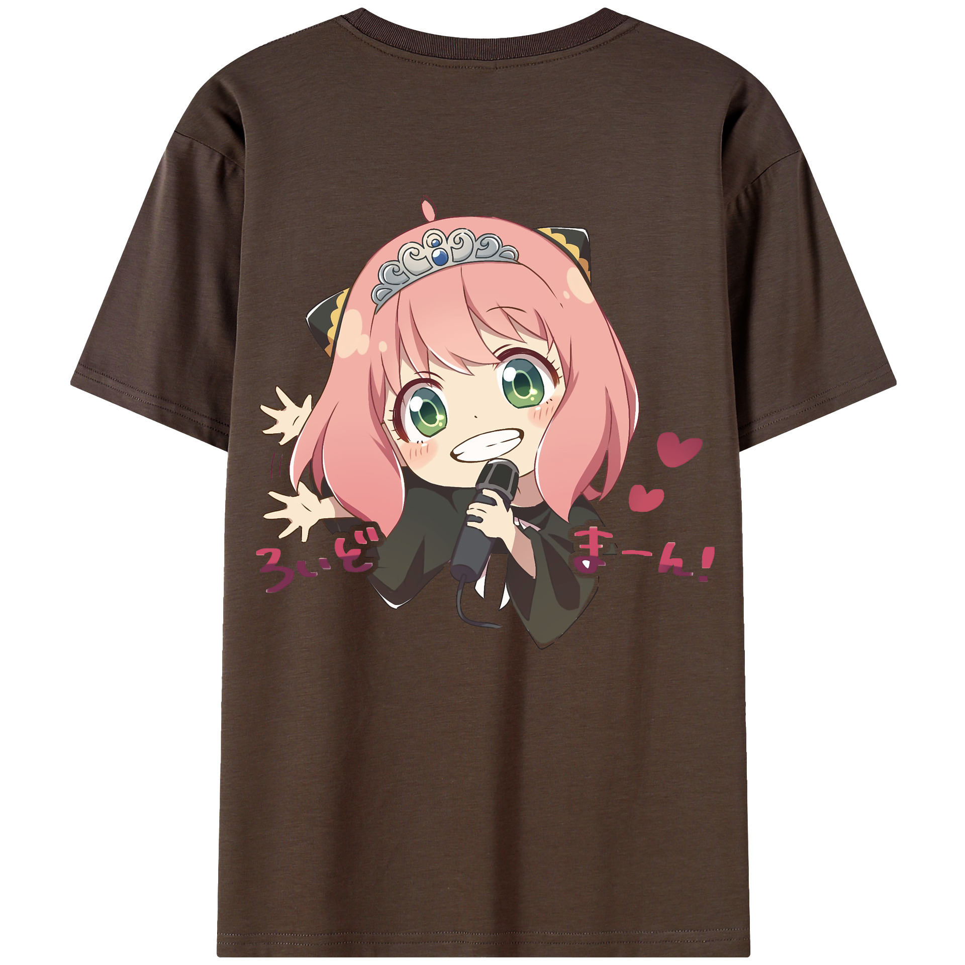 （画像用） SPY×FAMILY间谍家家酒 綿100％半袖Tシャツ（背面プリント）