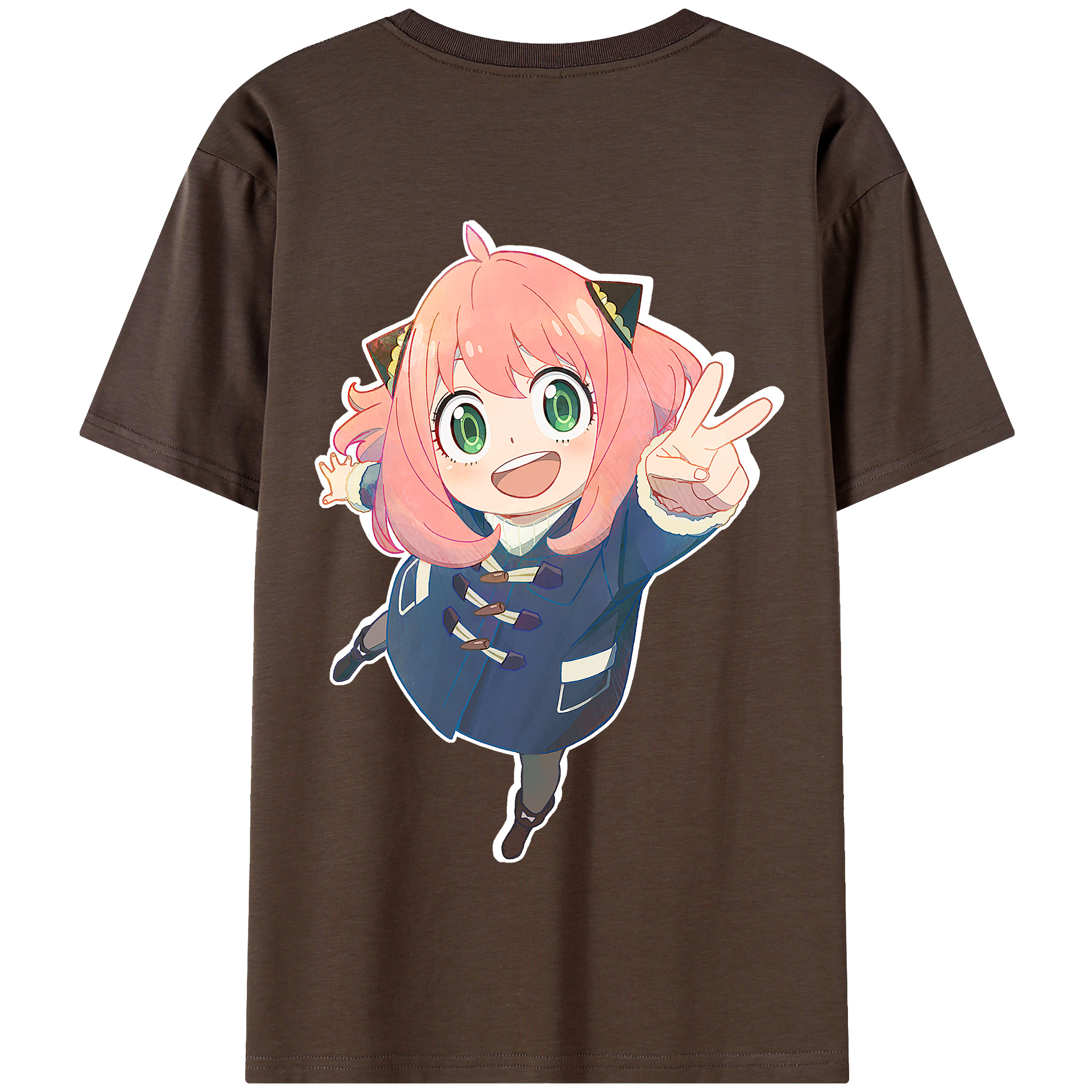 （画像用） SPY×FAMILY间谍家家酒 綿100％半袖Tシャツ（背面プリント）