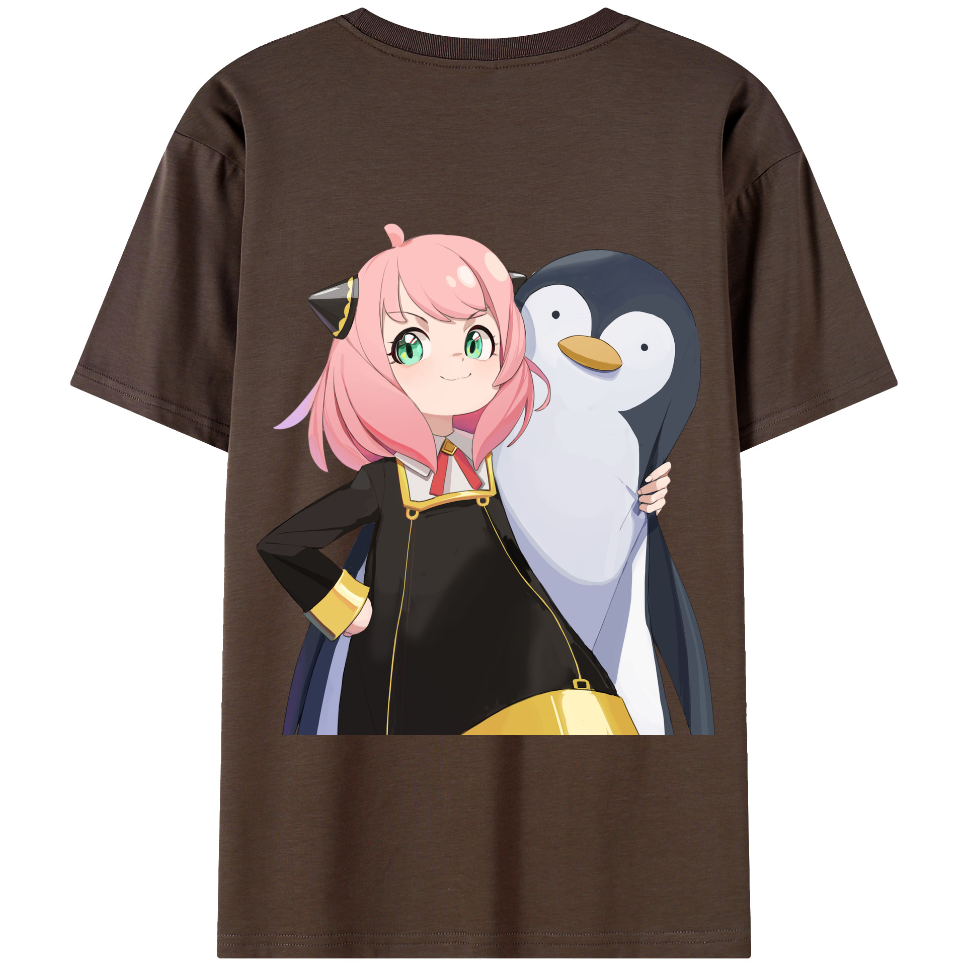 （画像用） SPY×FAMILY间谍家家酒 綿100％半袖Tシャツ（背面プリント）