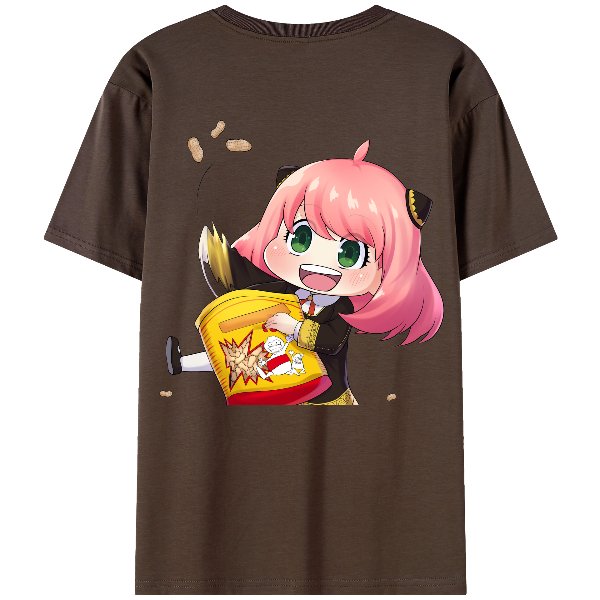（画像用） SPY×FAMILY间谍家家酒 綿100％半袖Tシャツ（背面プリント）