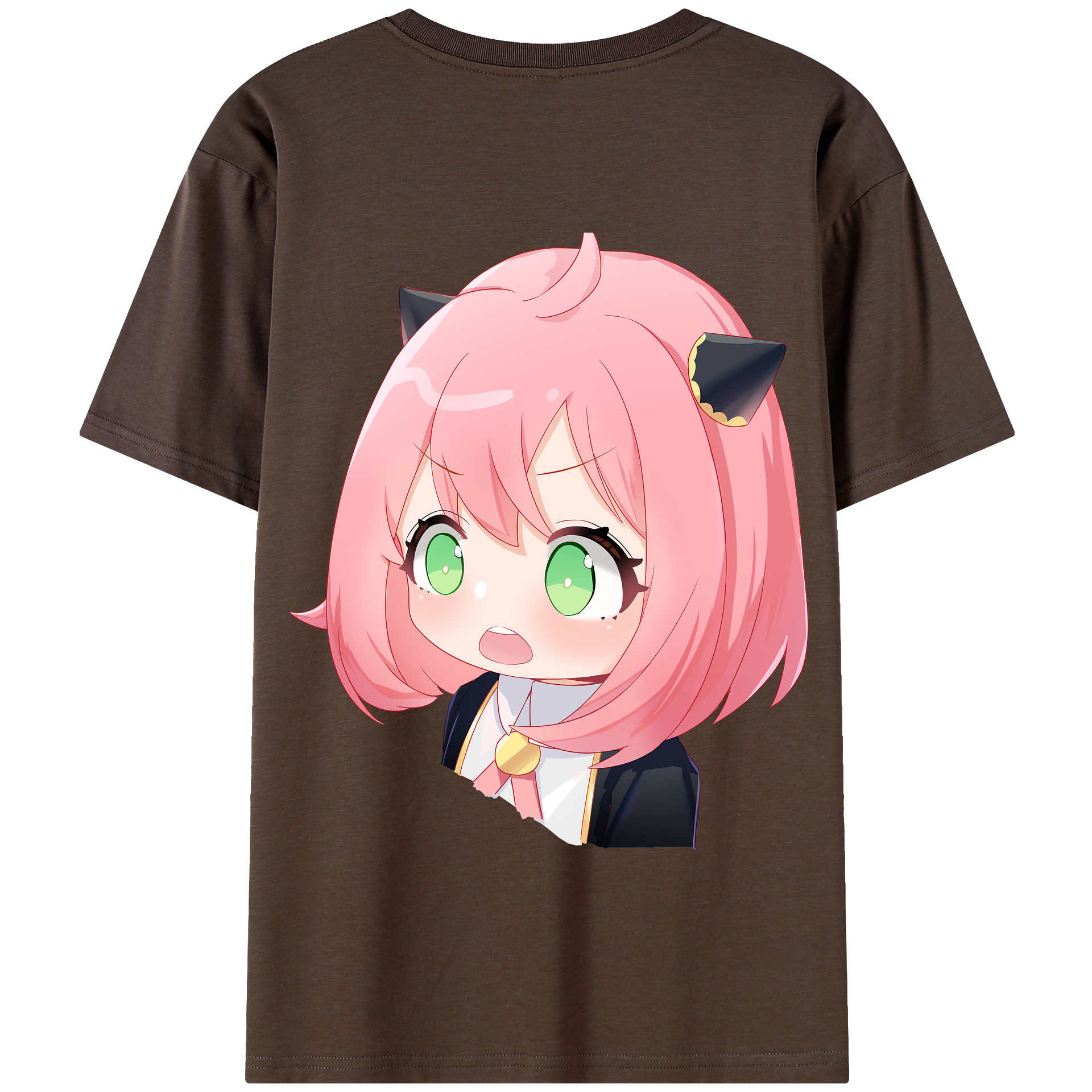 （画像用） SPY×FAMILY间谍家家酒 綿100％半袖Tシャツ（背面プリント）