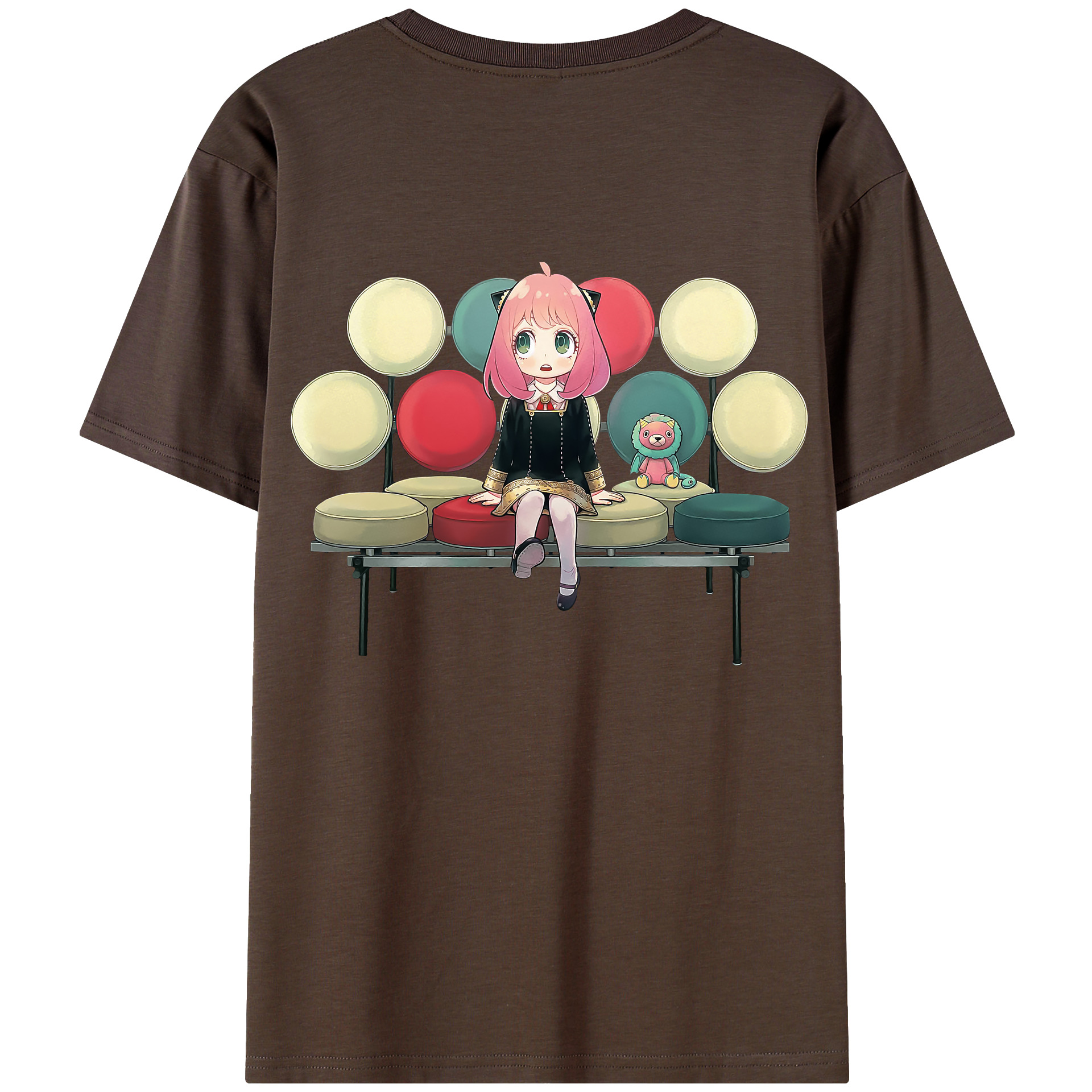 （画像用） SPY×FAMILY间谍家家酒 綿100％半袖Tシャツ（背面プリント）