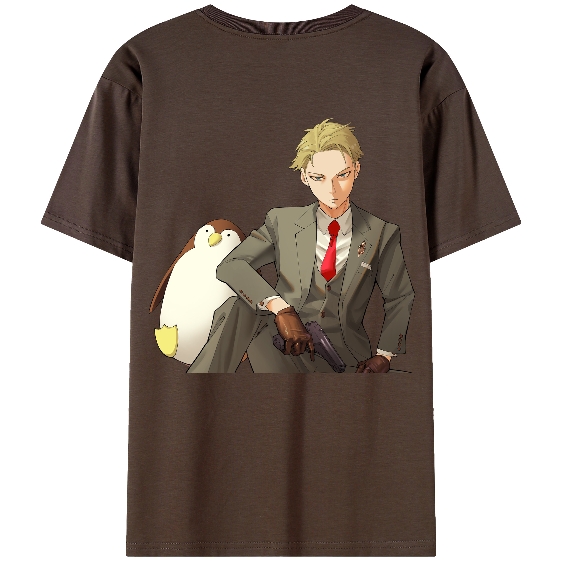 （画像用） SPY×FAMILY间谍家家酒 綿100％半袖Tシャツ（背面プリント）