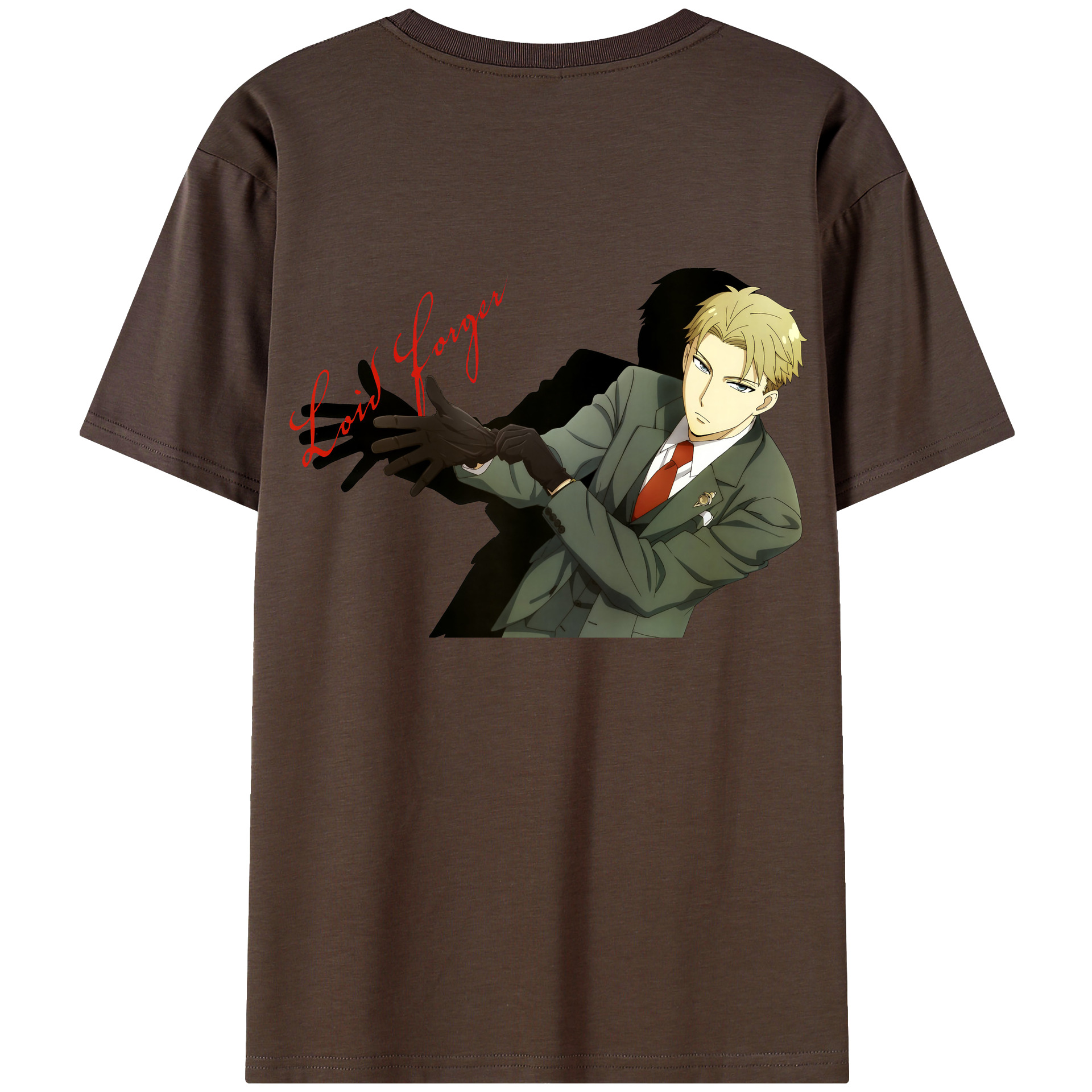 （画像用） SPY×FAMILY间谍家家酒 綿100％半袖Tシャツ（背面プリント）
