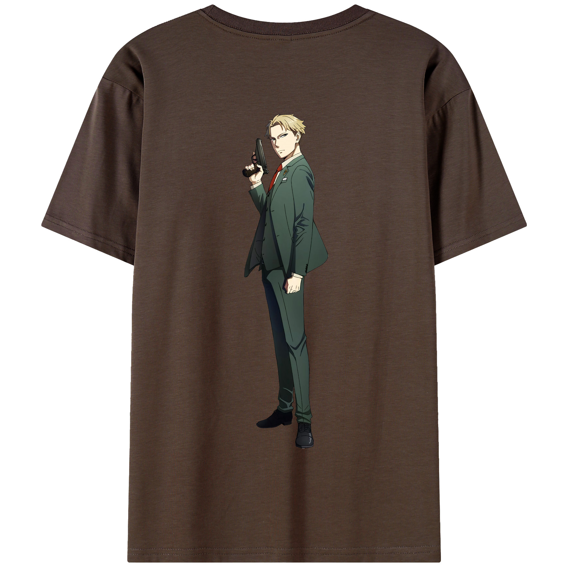 （画像用） SPY×FAMILY间谍家家酒 綿100％半袖Tシャツ（背面プリント）