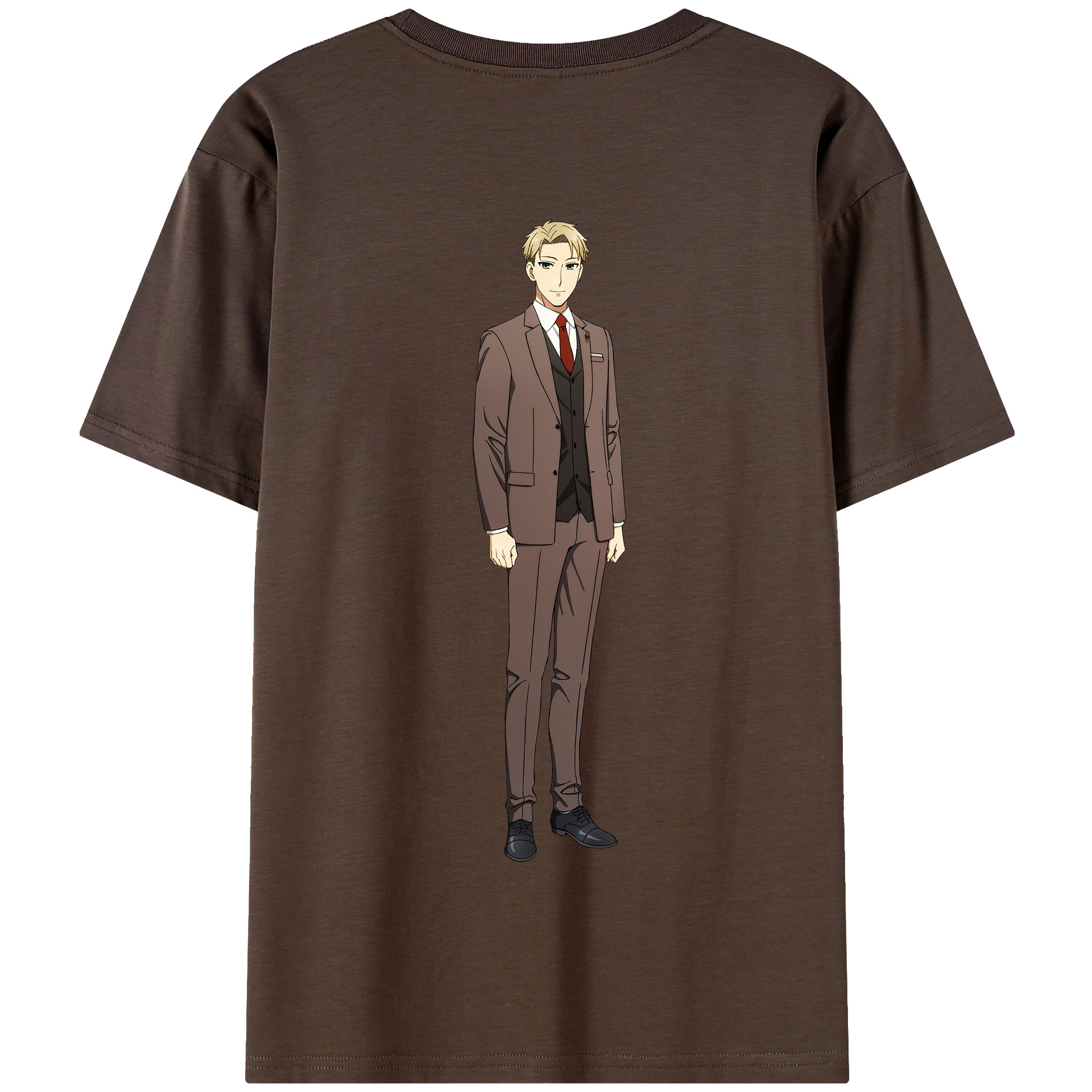 （画像用） SPY×FAMILY间谍家家酒 綿100％半袖Tシャツ（背面プリント）