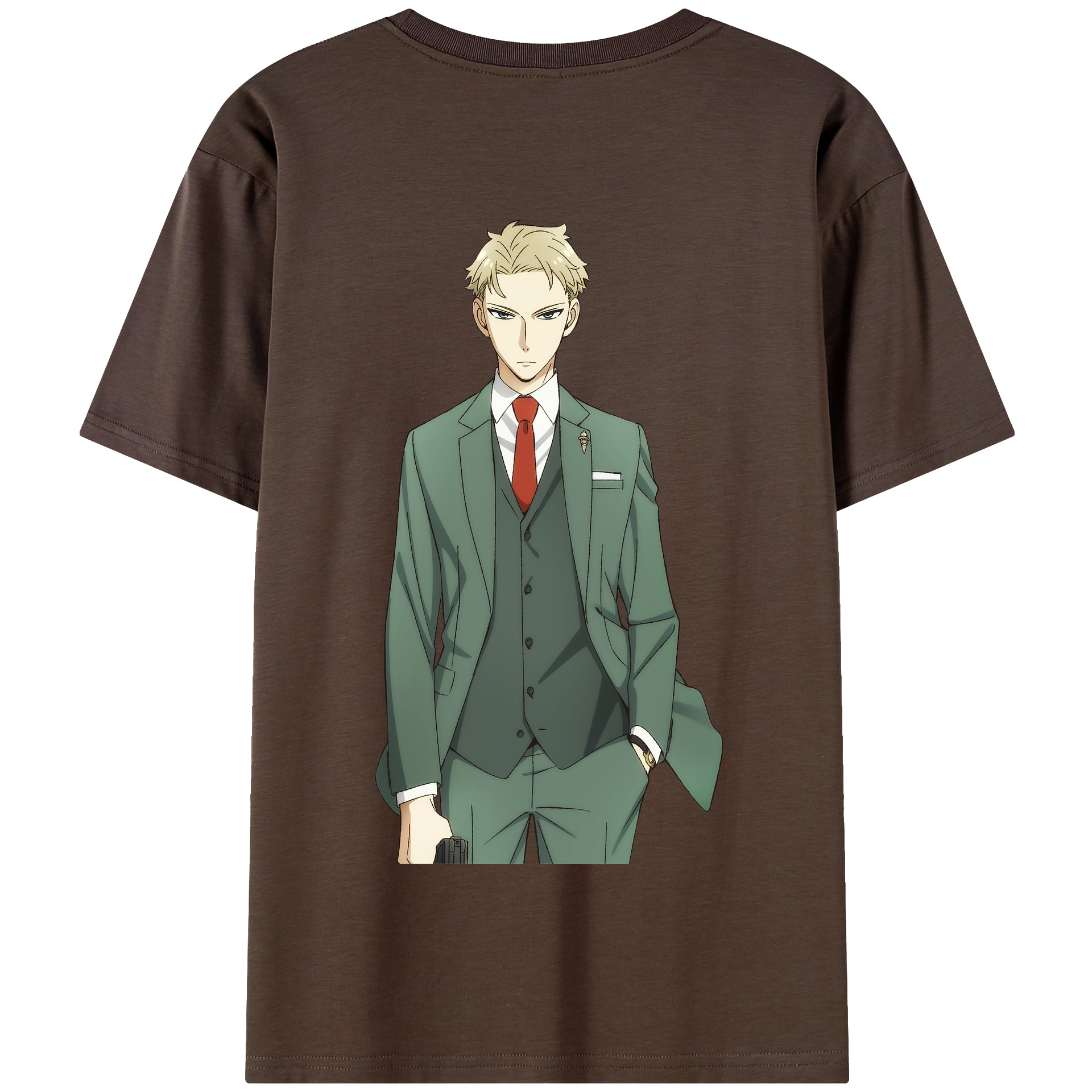 （画像用） SPY×FAMILY间谍家家酒 綿100％半袖Tシャツ（背面プリント）