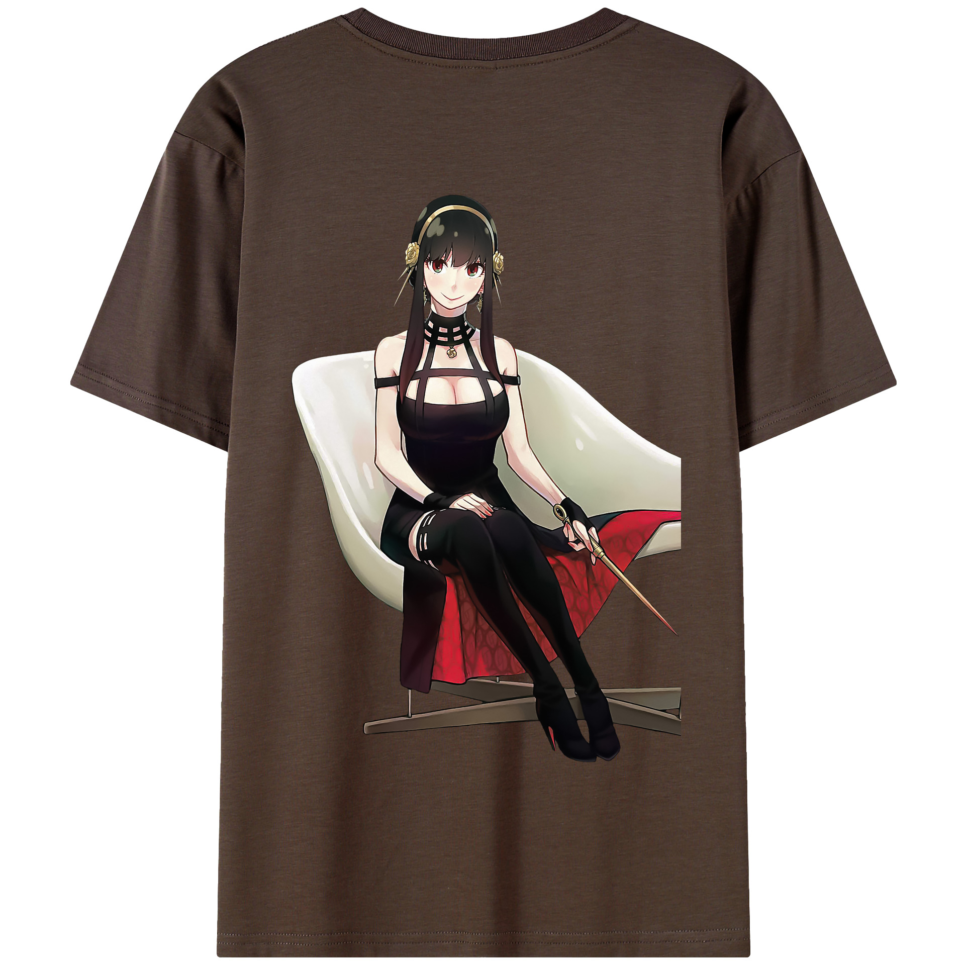（画像用） SPY×FAMILY间谍家家酒 綿100％半袖Tシャツ（背面プリント）