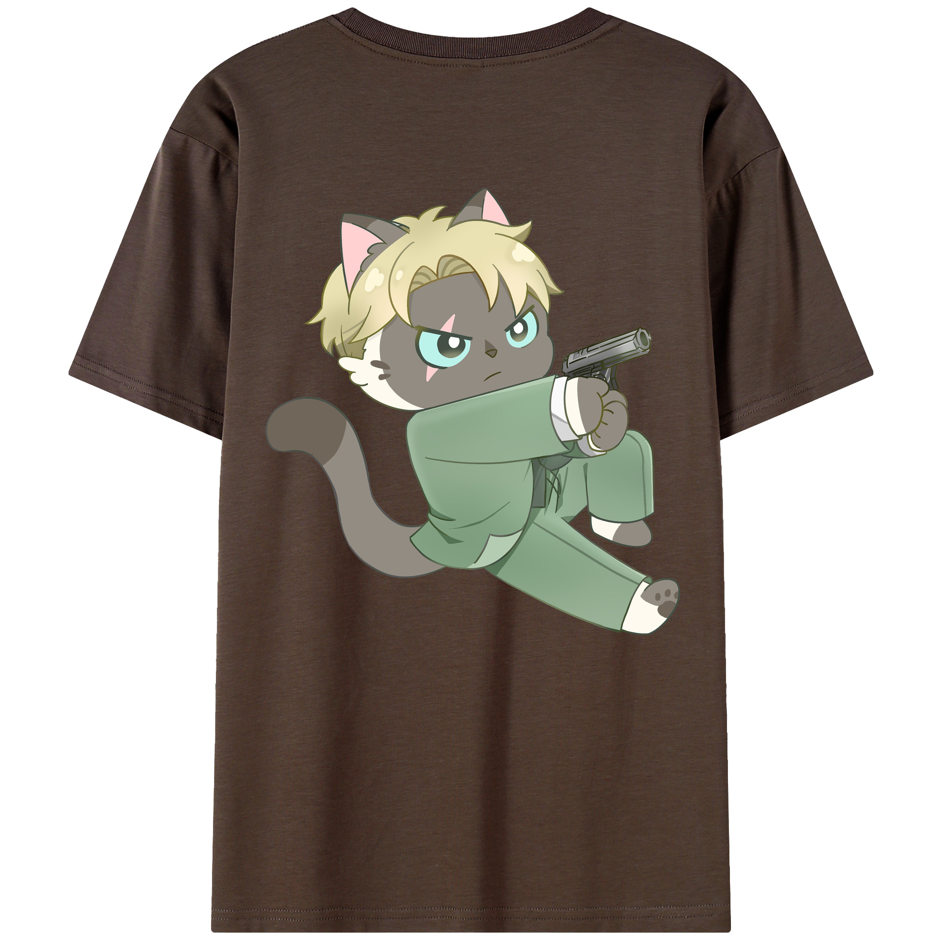 （画像用） SPY×FAMILY间谍家家酒 綿100％半袖Tシャツ（背面プリント）